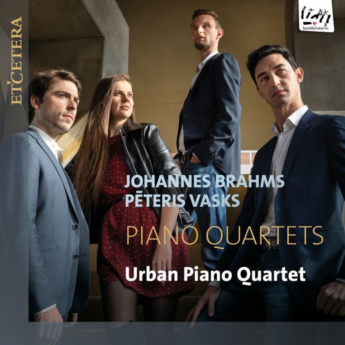 Afbeelding van Urban Piano Quartet - Johannes Brahms | Peteris Vasks: Piano Quartets