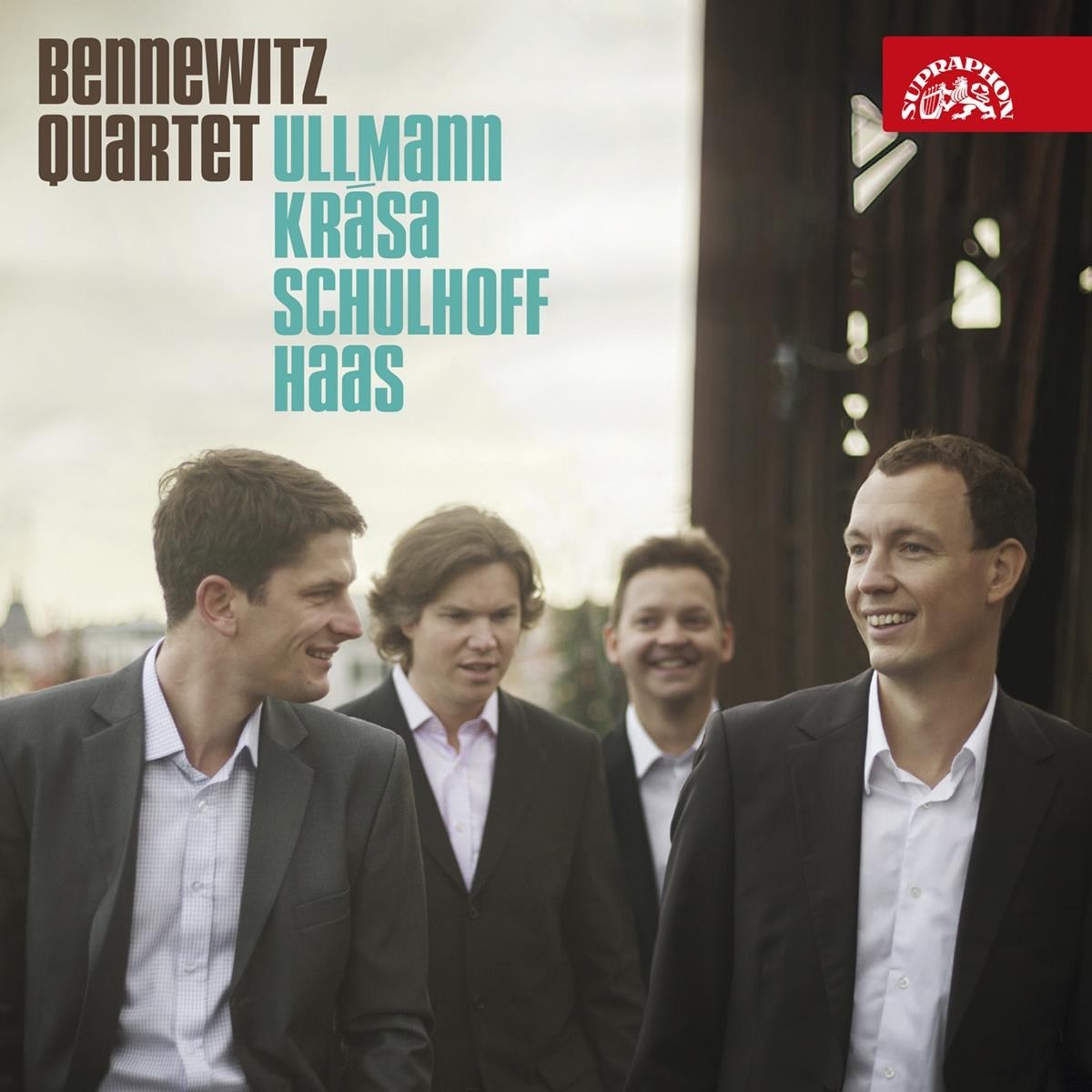Afbeelding van Bennewitz Quartet - String Quartets: Ullmann - Krása - Schulhoff - Haas
