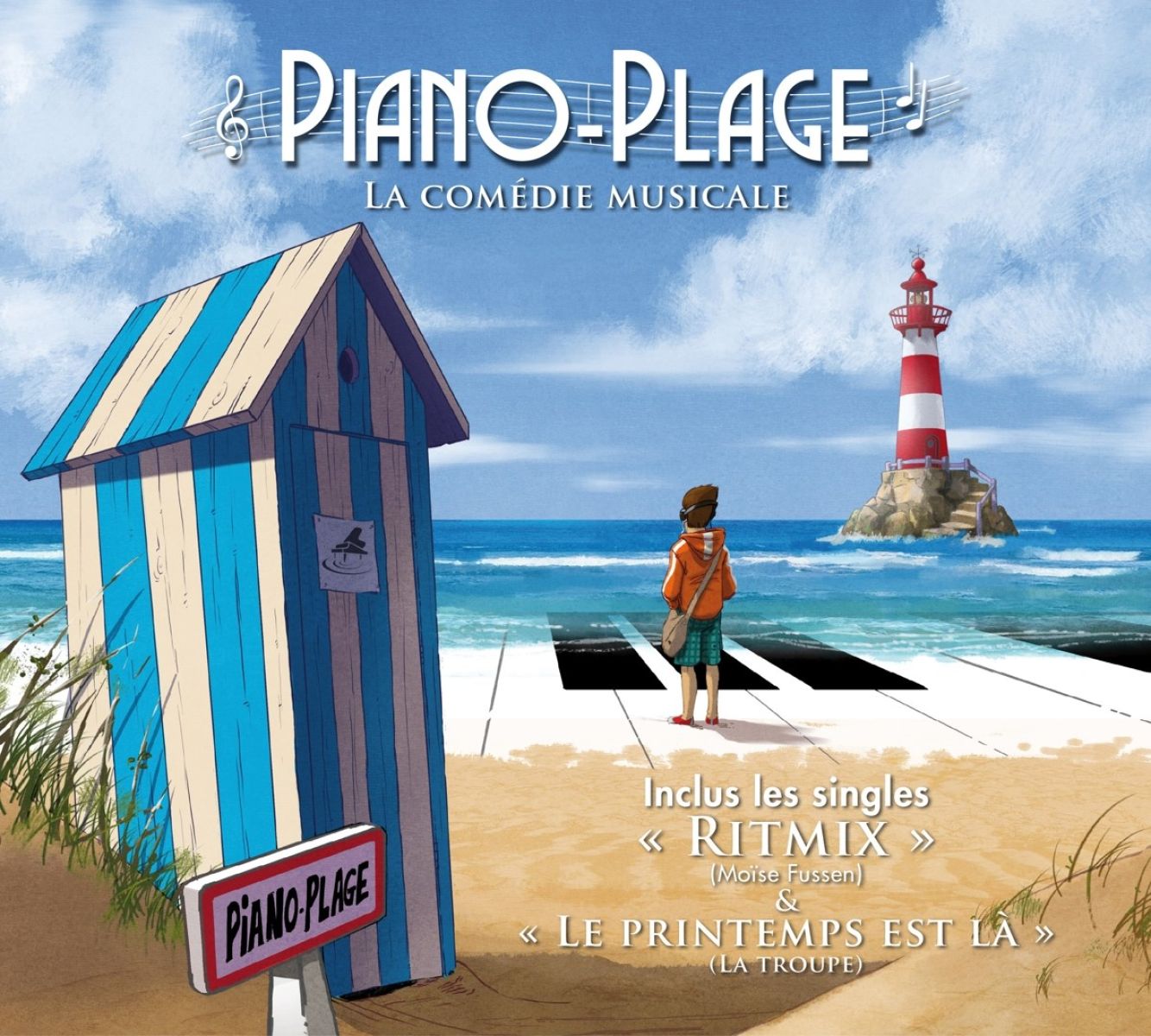 Afbeelding van Le Printemps Est La - Piano Plage Comedie Musicale