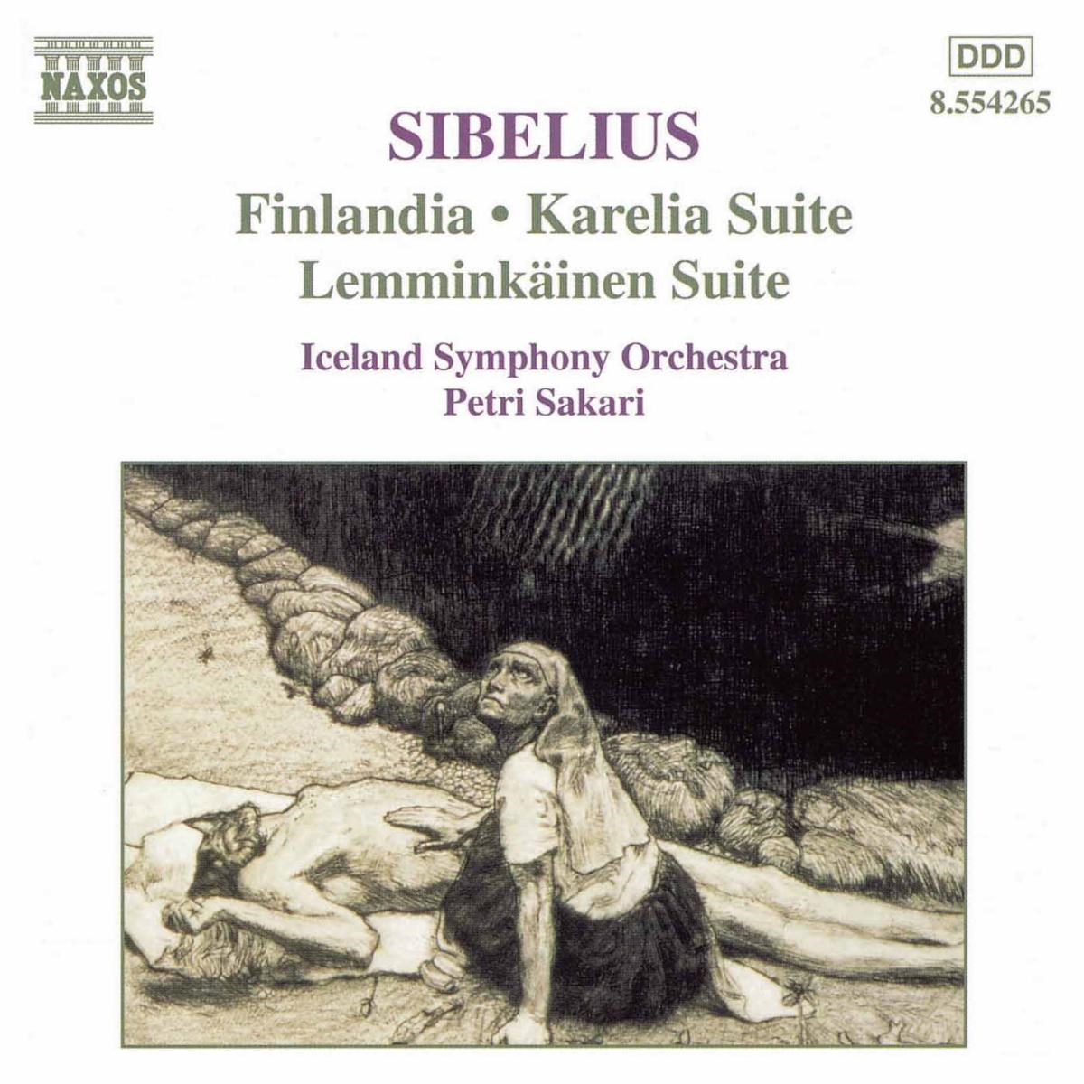 Afbeelding van Iceland Symphony Orchestra, Petri Sakari - Sibelius: Finlandia, Karelia Suite, Lemminkäinen Suite