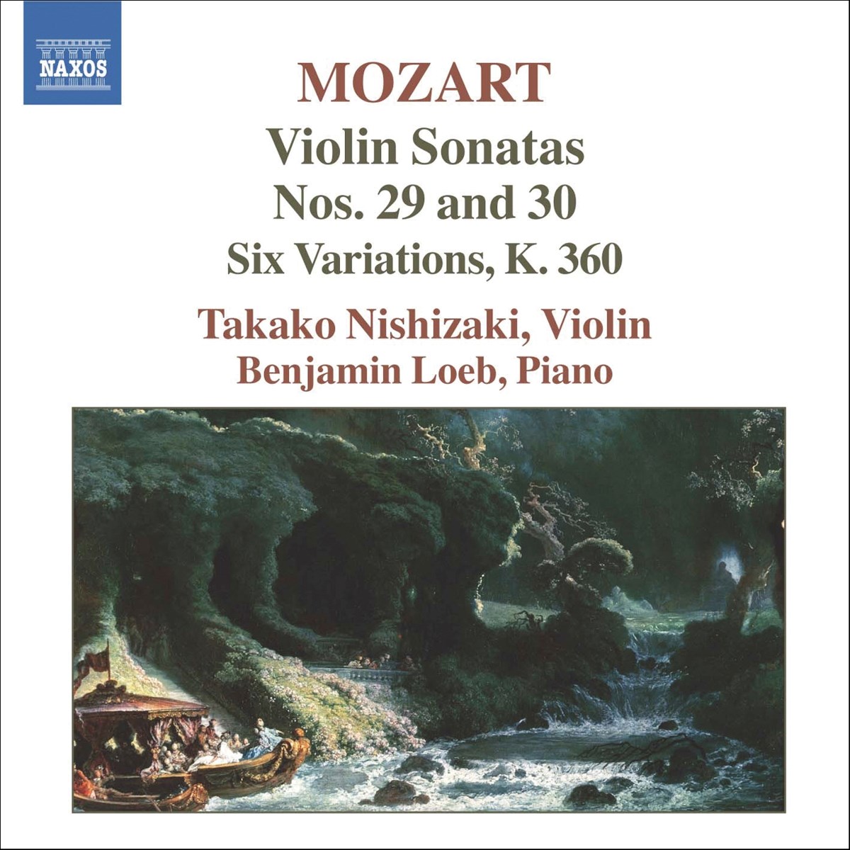 Afbeelding van Takako Nishizaki & Benjamin Loeb - Mozart: Mozart: Violin Sonatas Nos. 29 & 30