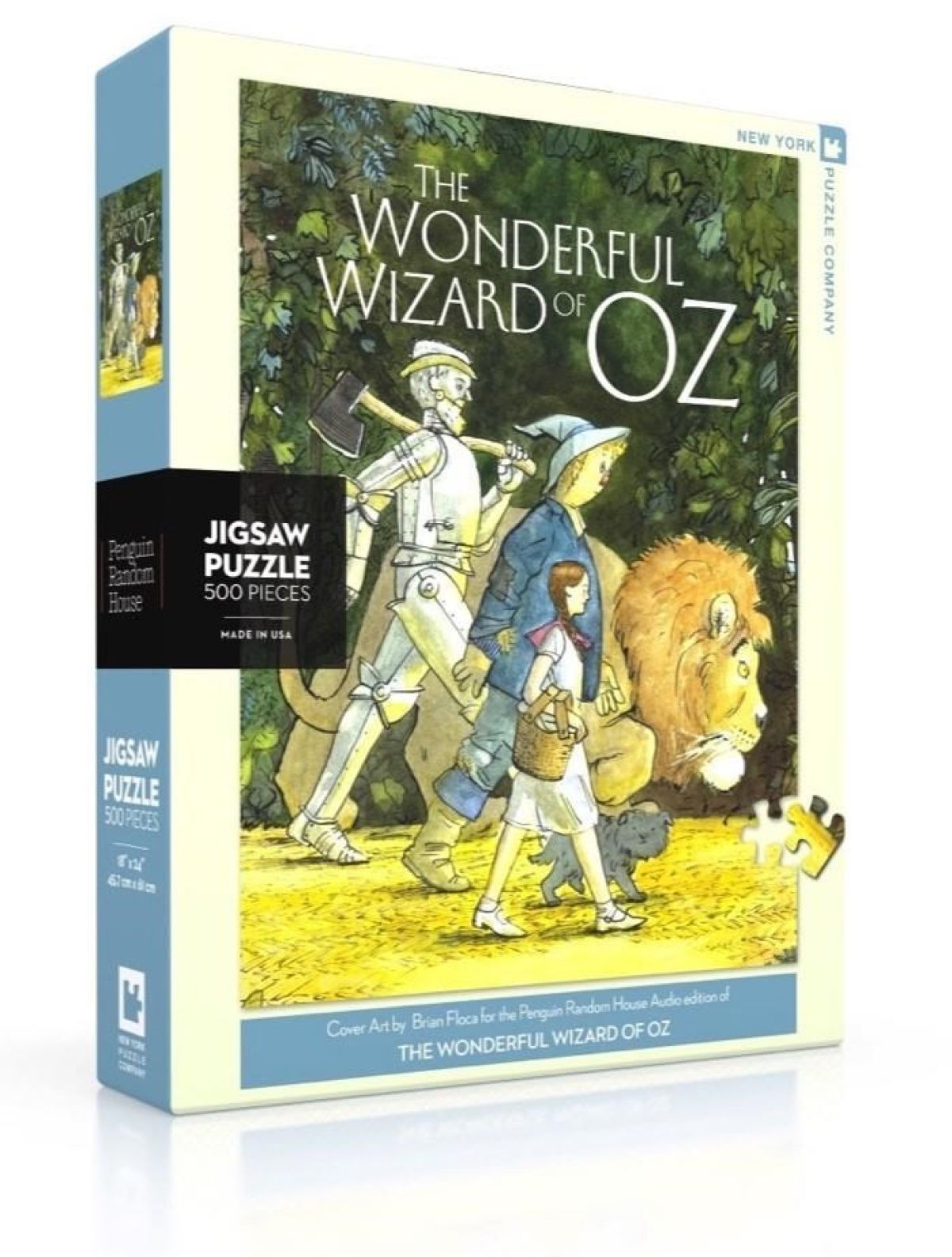 Afbeelding van New York Puzzle Company - Wizard of Oz (500 stukjes)