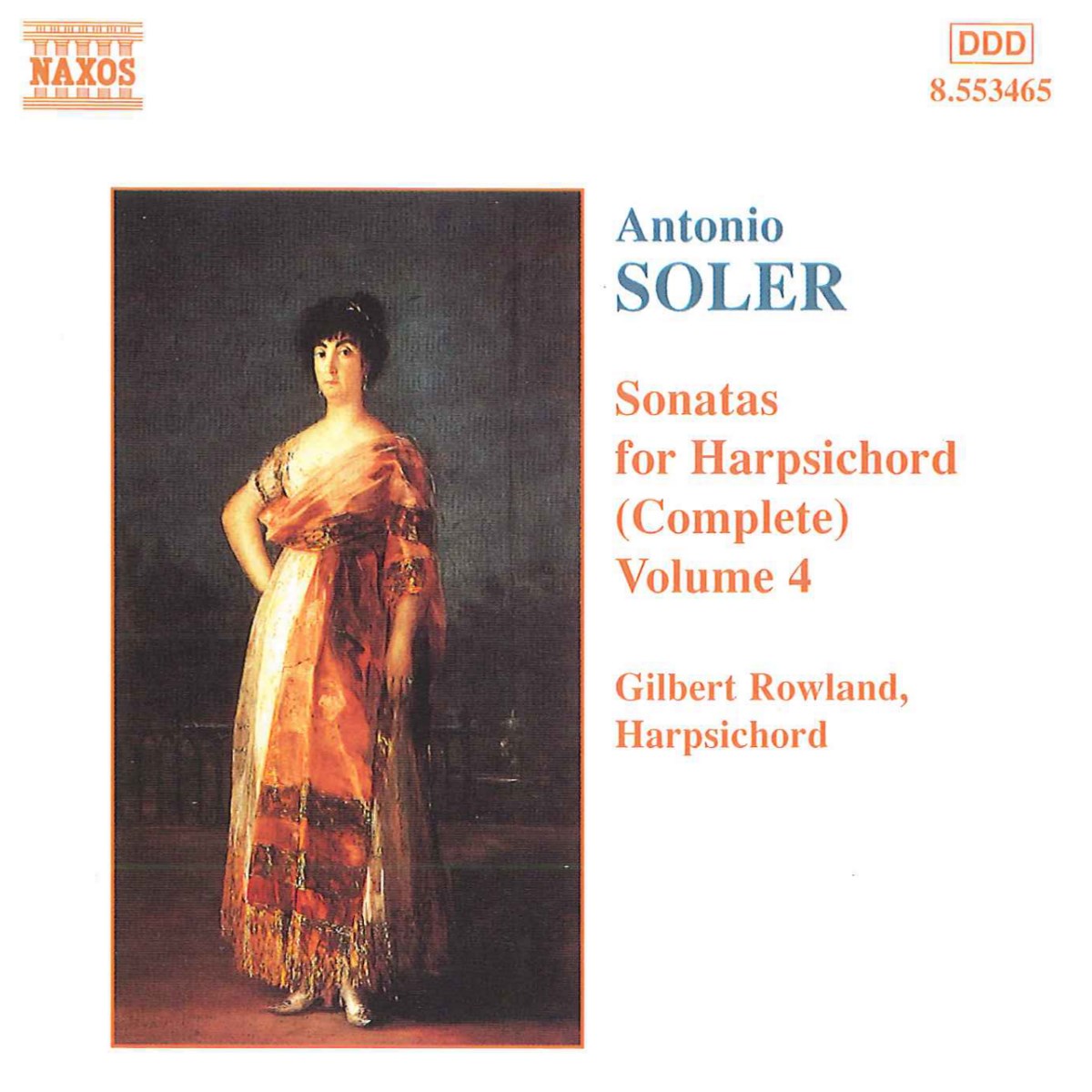Afbeelding van Gilbert Rowland - Soler: Harpsichord Sonatas 4