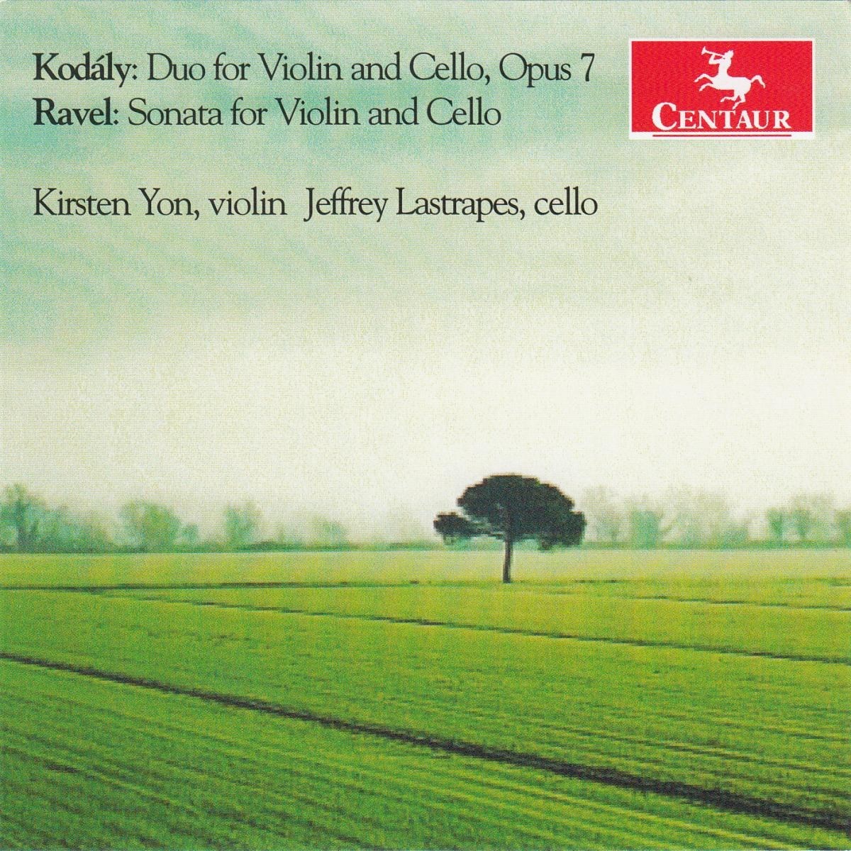 Afbeelding van Yon Kirsten And Lastrapes Jeffrey - Kodaly And Ravel Sonatas For Violin And Cello
