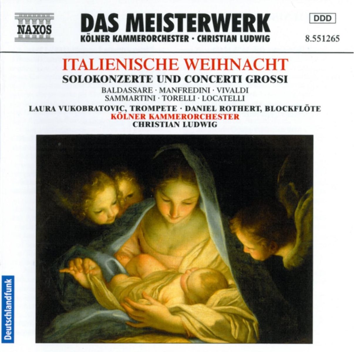 Afbeelding van Kölner Kammerorchester, Christian Ludwig - Italienische Weihnacht