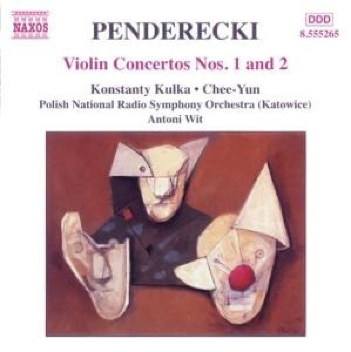 Afbeelding van Konstatin Kulka, Chee-Yun, Polish National Radio Symphony Orchestra, Antoni Wit - Penderecki: Violin Concertos Nos. 1 & 2