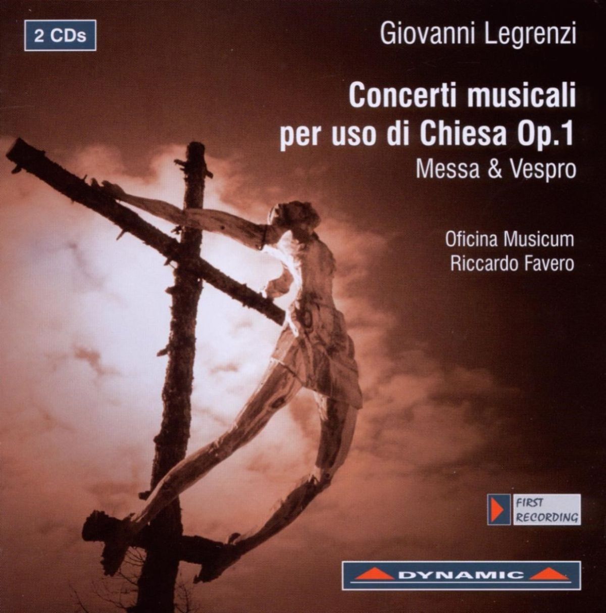 Afbeelding van Oficina Musicum, Riccardo Favero - Legrenzi: Concerti Musicali Per Uso Di Chiesa Op.1 Messa e Vespro