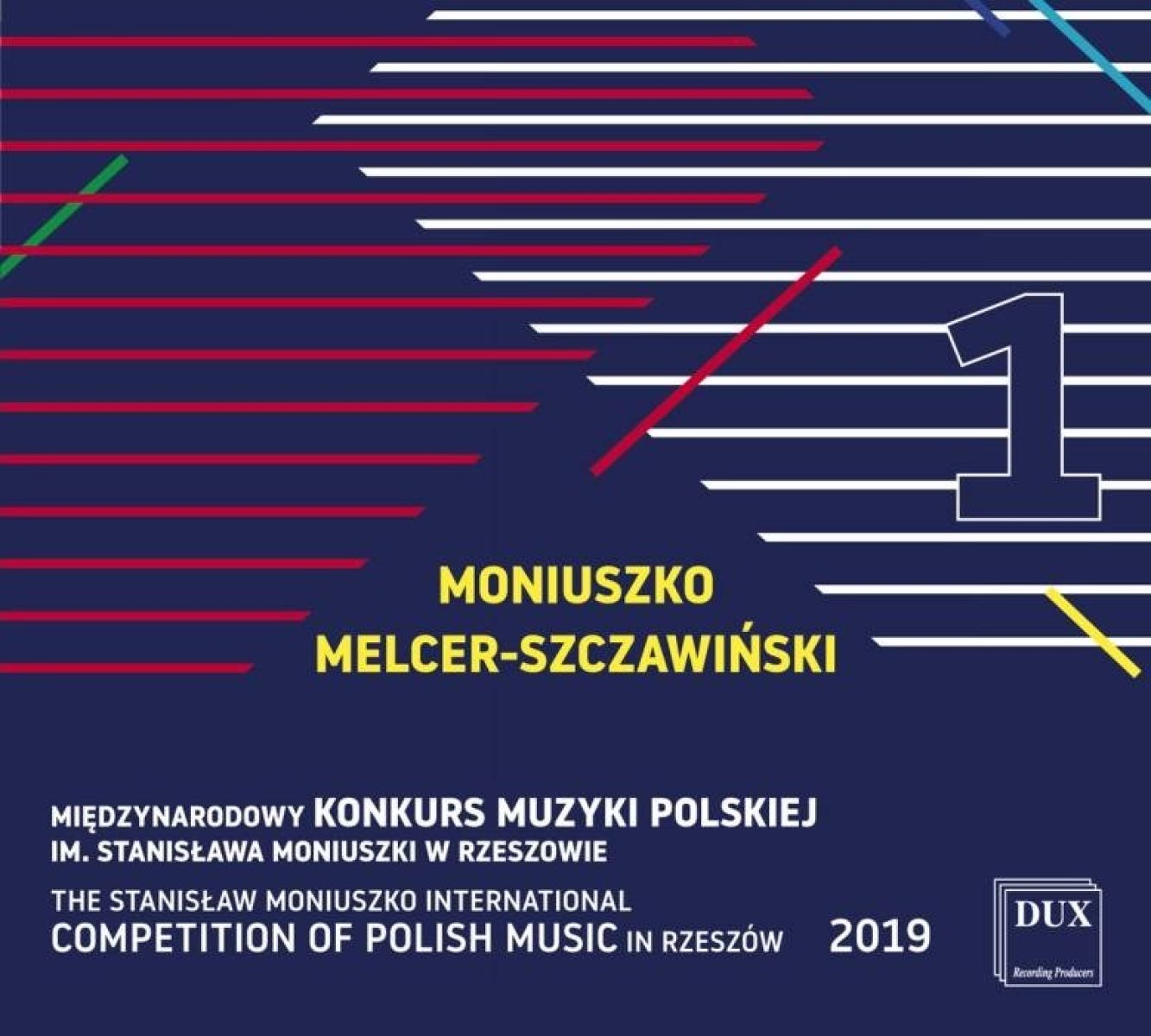 Afbeelding van Various Artists - The Stanislaw Moniuszko International Competition Of Polish Music In Rzeszów 2019, Vol. 1