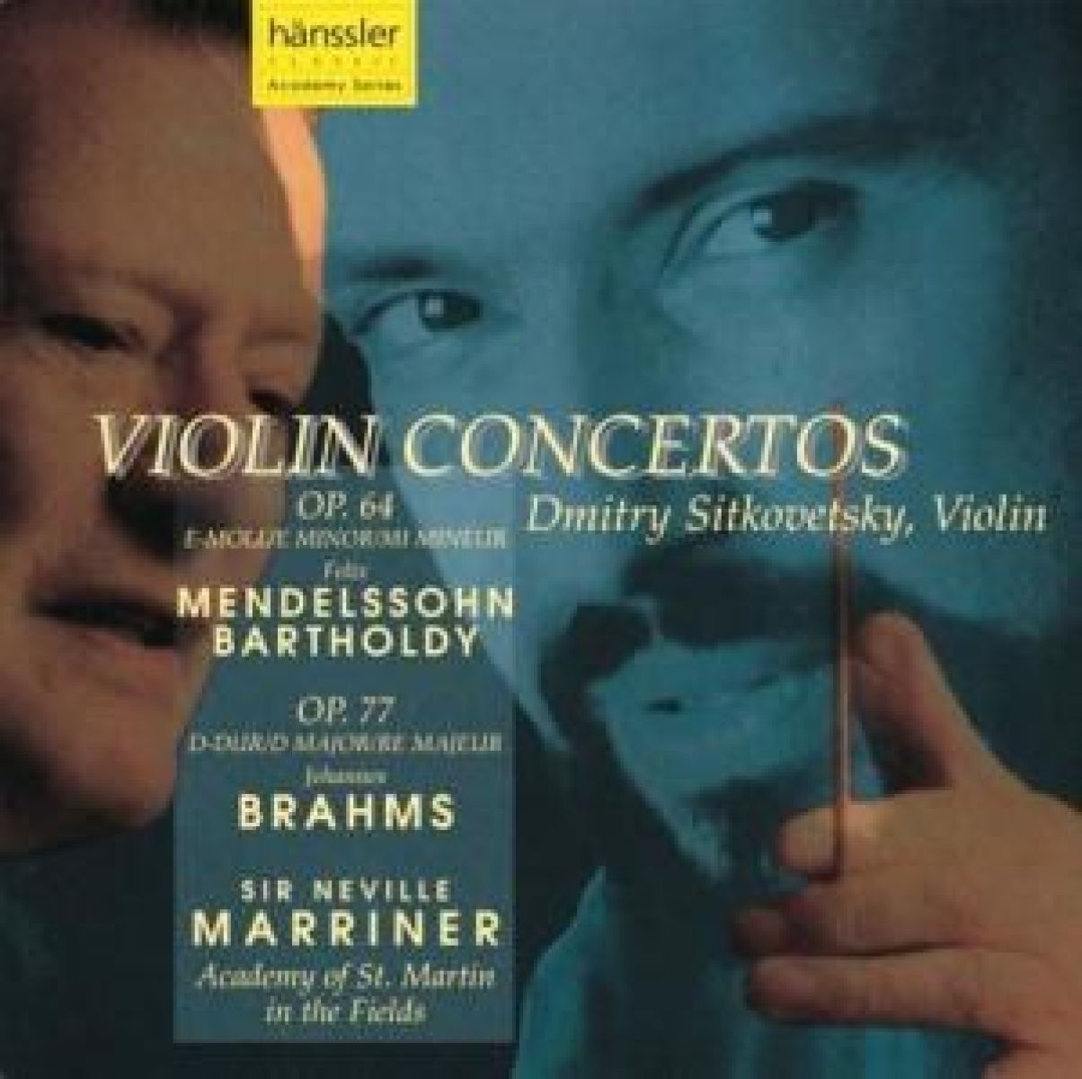 Afbeelding van Dmirtry Sitkovetsky, Academy Of St. Martin In The Field, Sir Neville Marriner - Violin Concertos