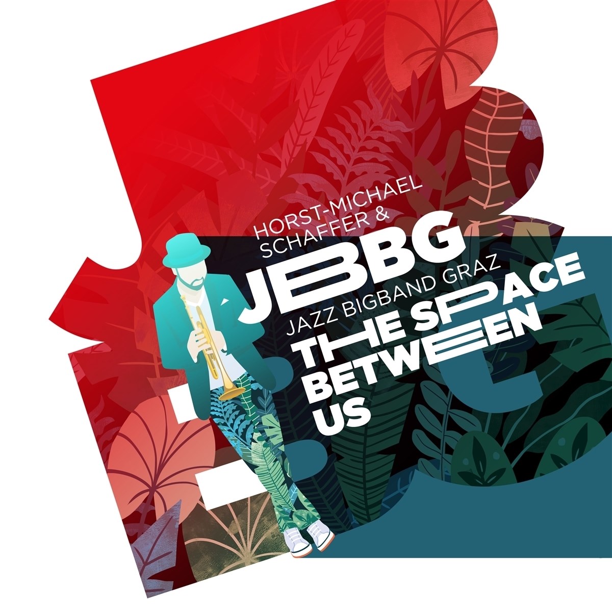 Afbeelding van Horst Michael Schaffer & JBBG (Jazz Bigband Graz) - The Space Between Us