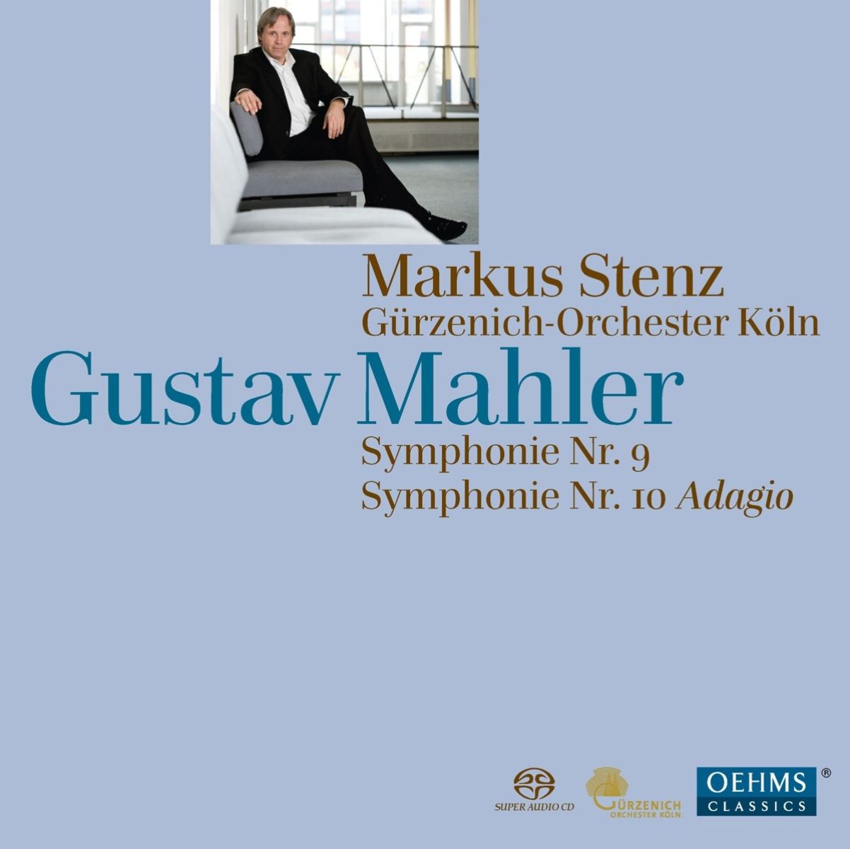 Afbeelding van Gürzenich-Orcheste Köln, Markus Stenz - Mahler: Symphony Nos. 9 Und 10