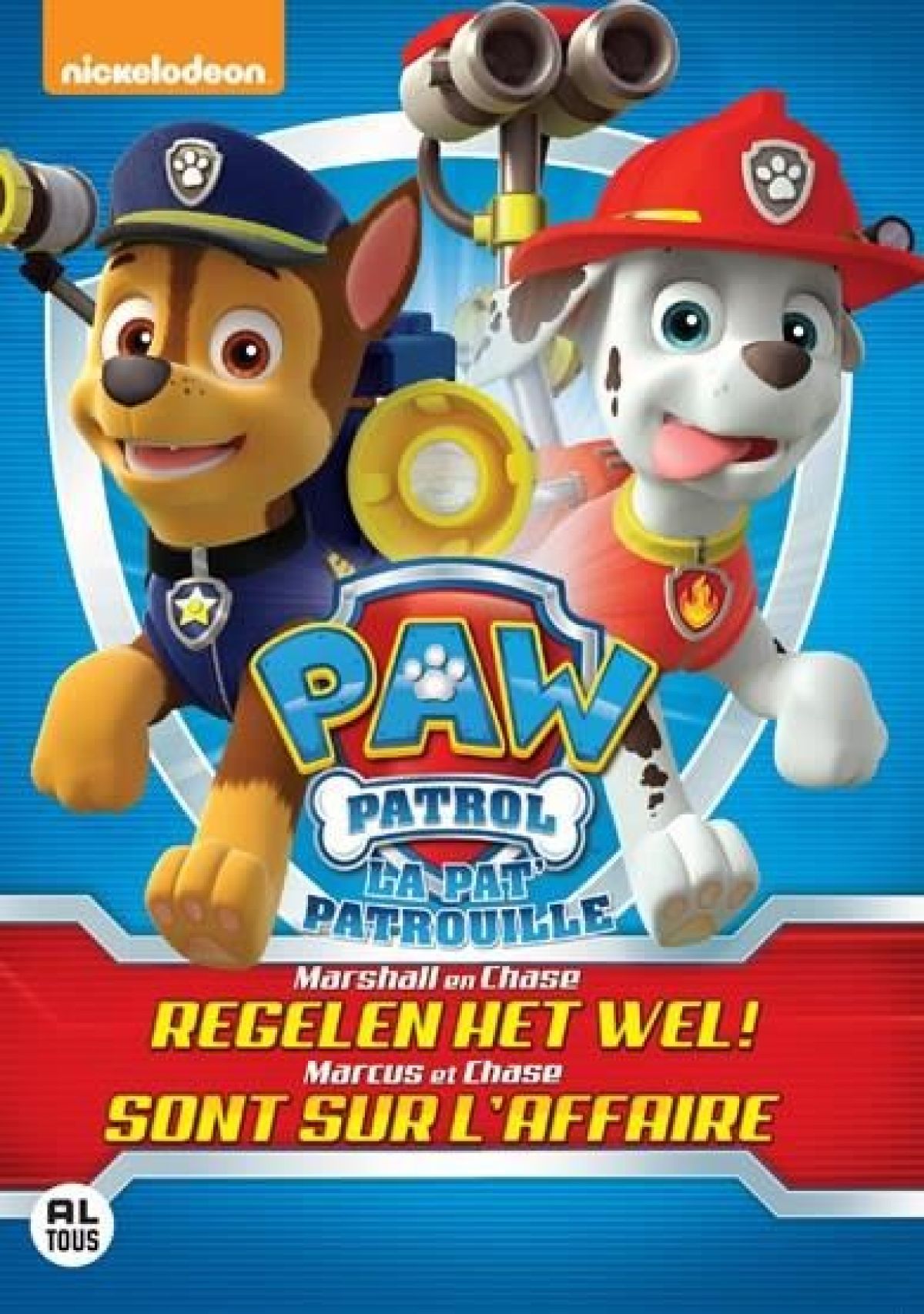 Paw patrol - Marshall en Chase regelen het wel