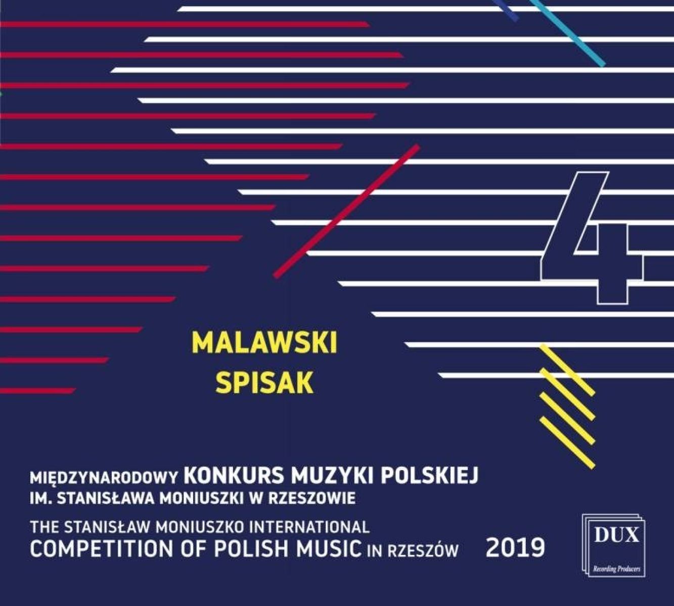 Afbeelding van Various Artists - The Stanislaw Moniuszko International Competition Of Polish Music In Rzeszów 2019, Vol. 4