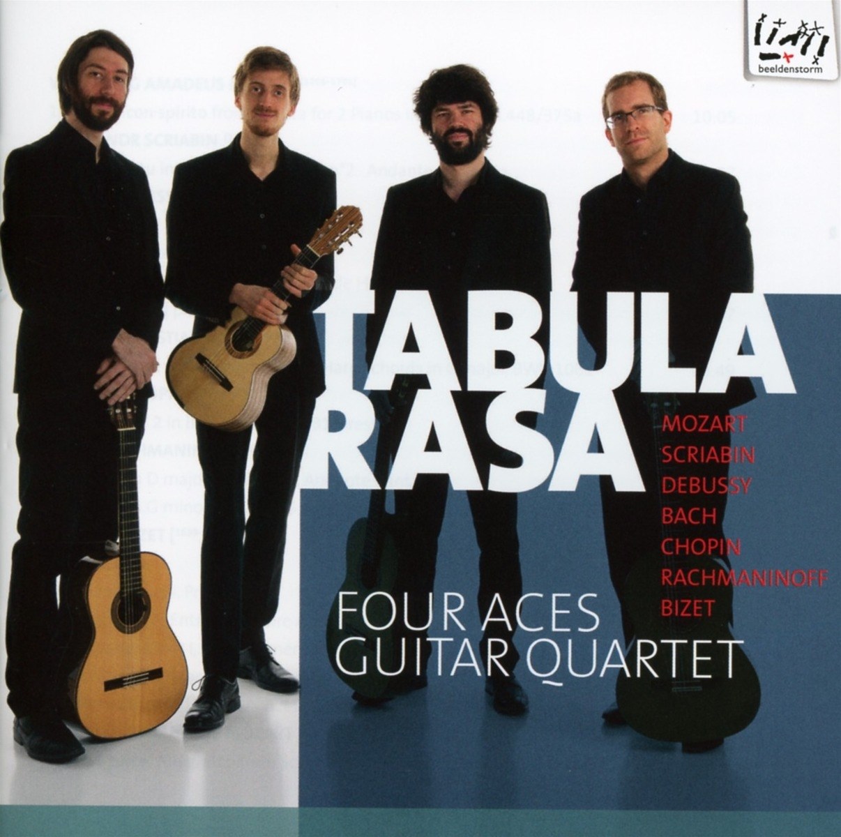 Afbeelding van Four Aces Guitar Quartet - Tabula Rasa