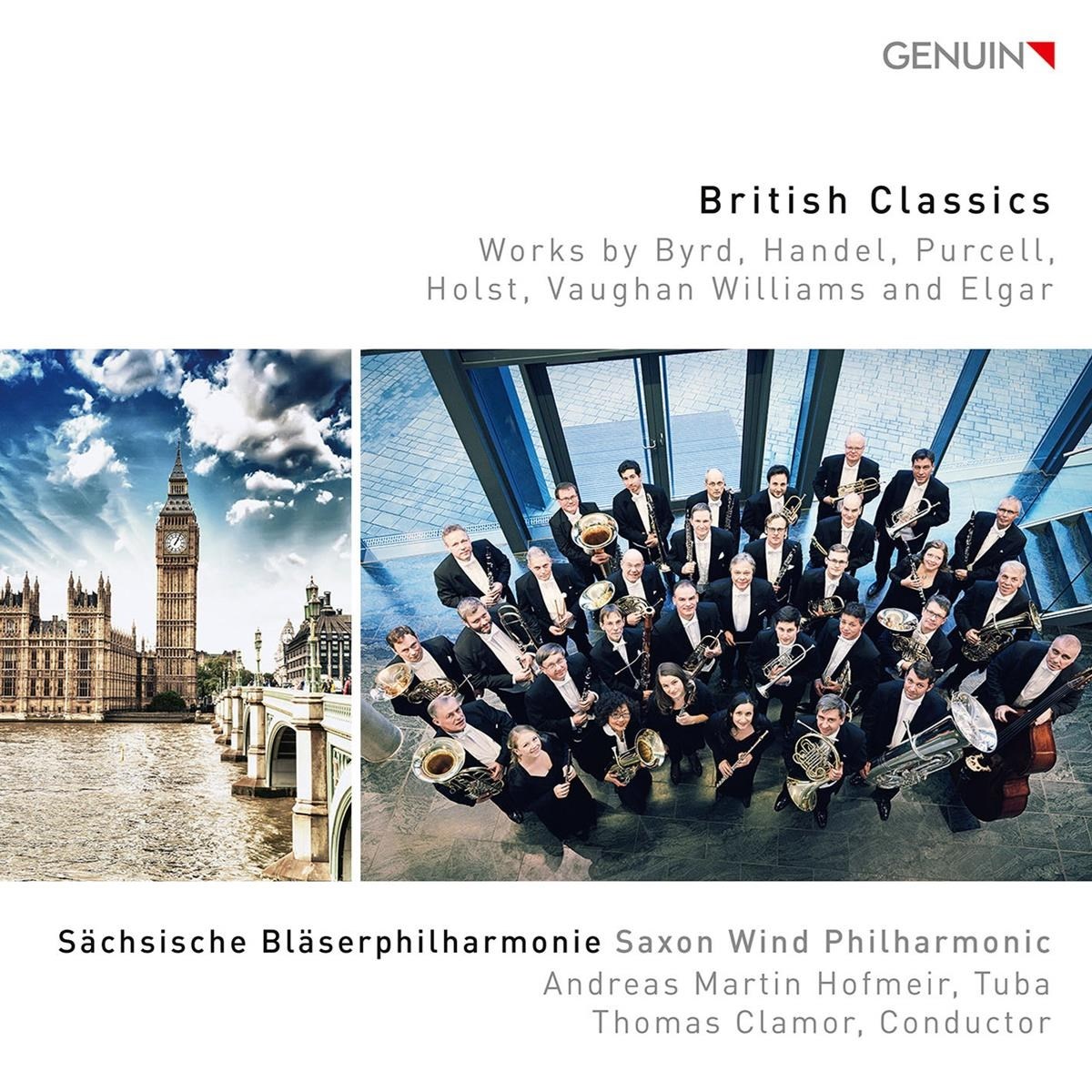 Sächsische Bläserphilharmonie, Andreas Hofmeir, Thomas Clamor - British Classics