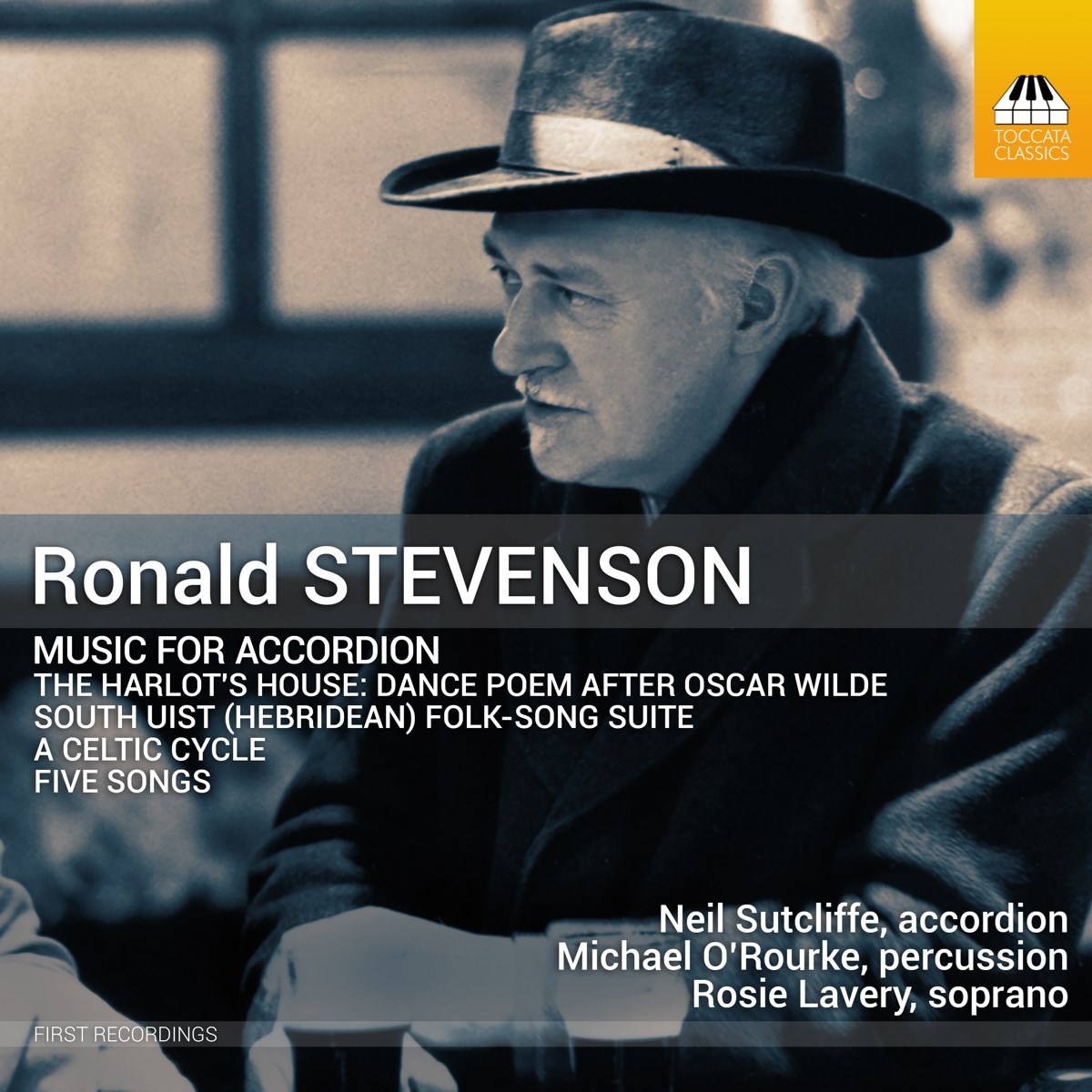 Afbeelding van Rosie Lavery, Michael O'Rourke, Neil Sutcliffe - Ronald Stevenson: Music for Accordion