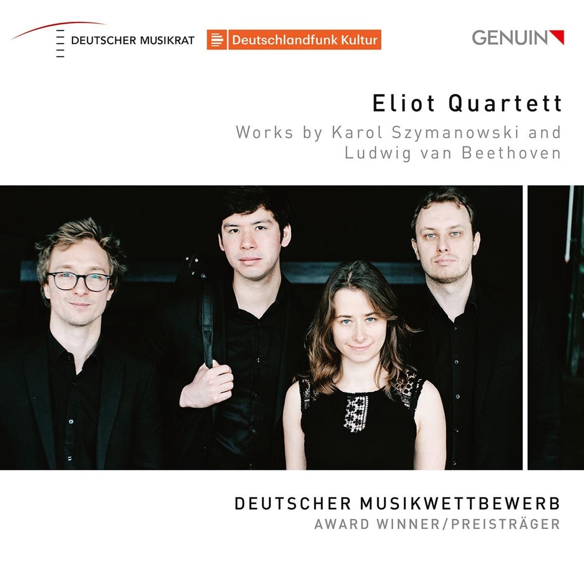 Afbeelding van Eliot Quartett - Works By Karol Szymanowsk and Ludwig van Beethoven