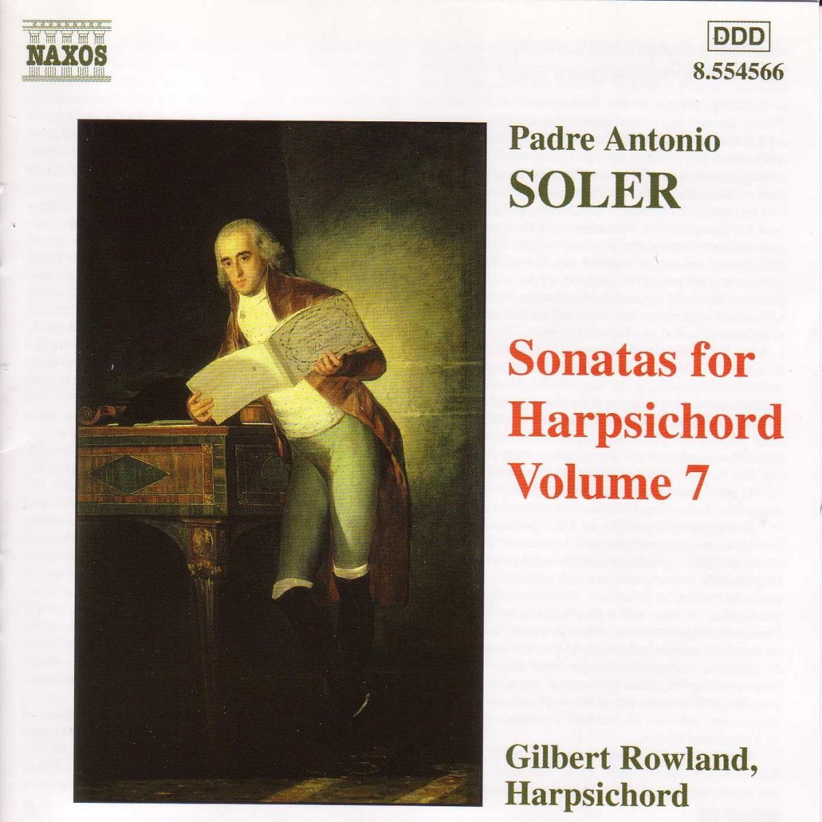 Gilbert Rowland - Soler: Harpsichord Sonatas 7