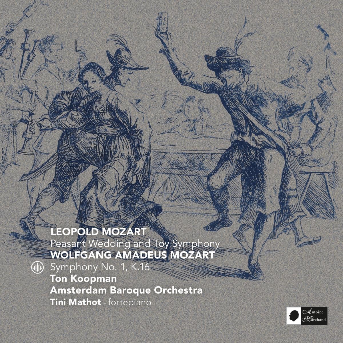 Afbeelding van The Amsterdam Baroque Orchestra, Ton Koopman - Mozart: Peasant Wedding & Toy Symphony
