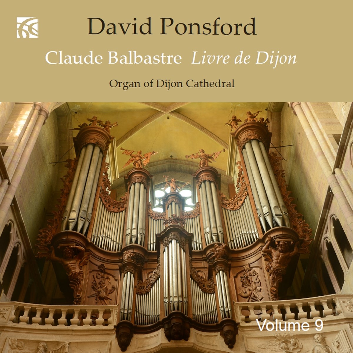 Afbeelding van David Ponsford - French Organ Music Vol. 9: Claude Balbastre
