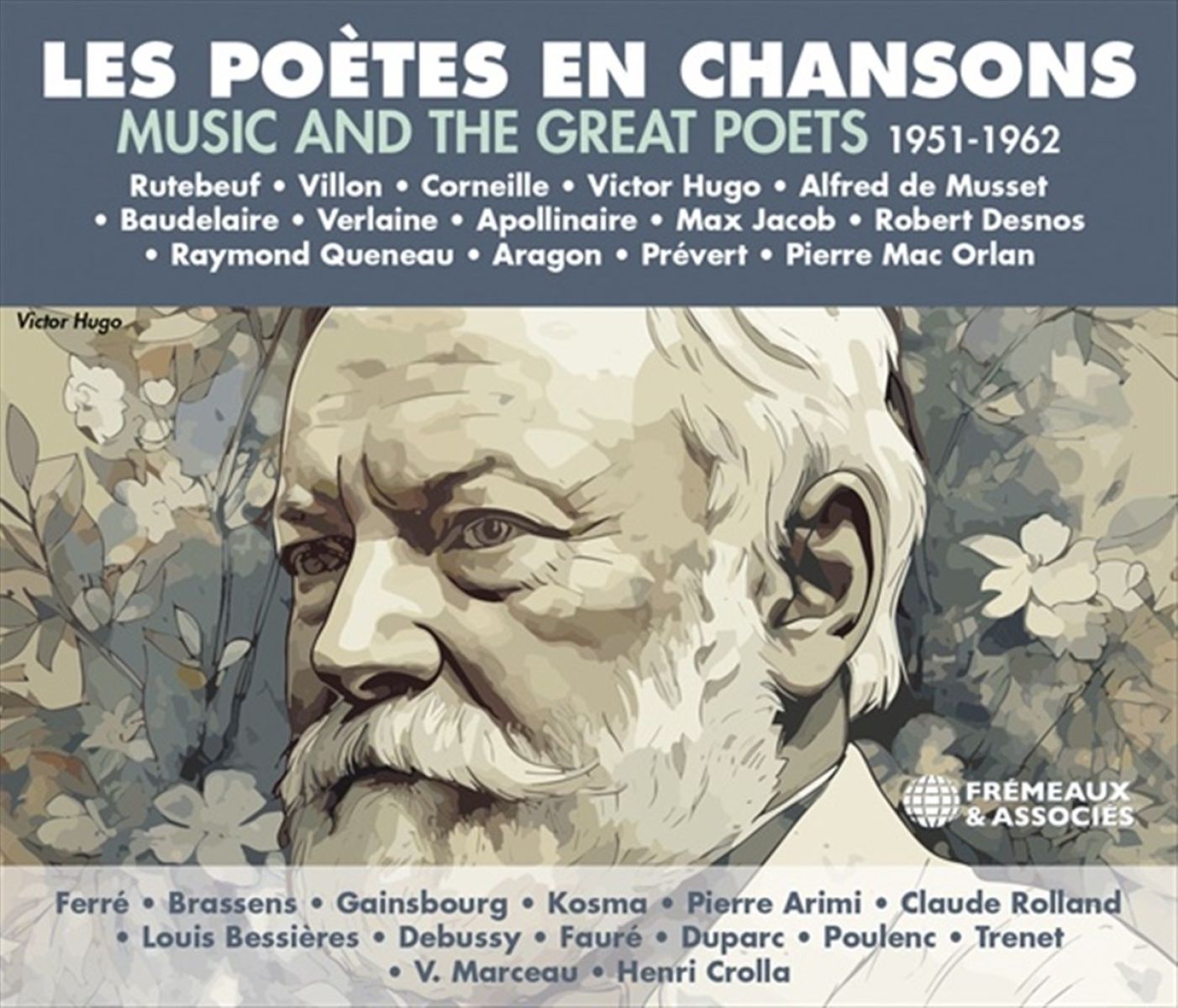 Afbeelding van Various Artists - Les Poètes En Chansons: Music And The Great Poets 1951-1962