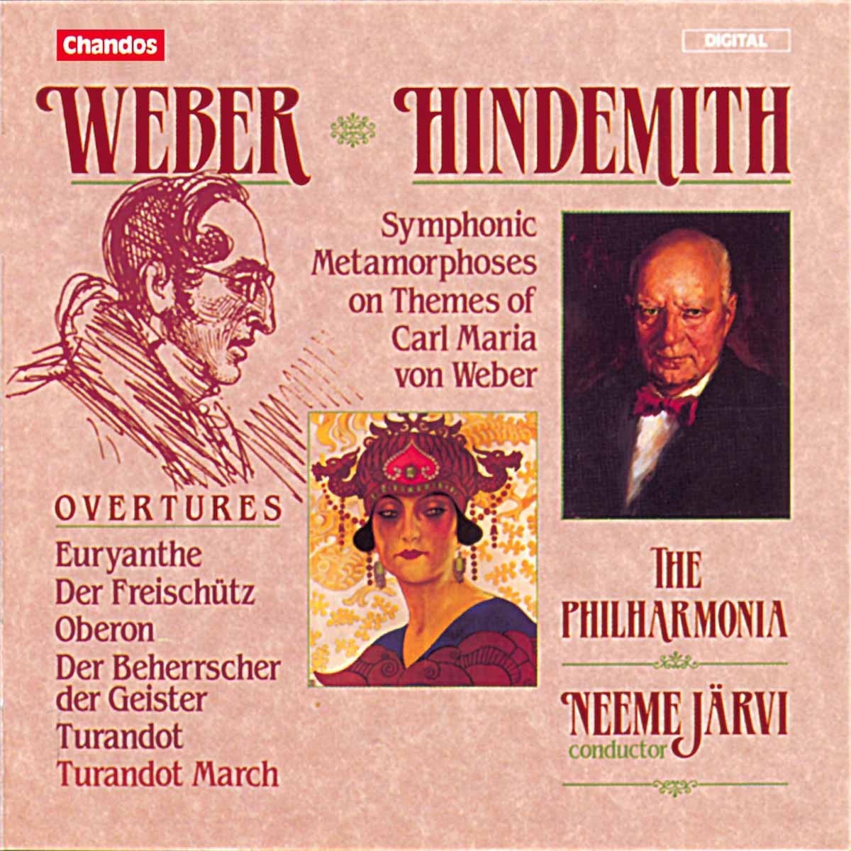 Philharmonia Orchestra - Von Weber: 5 Overtures