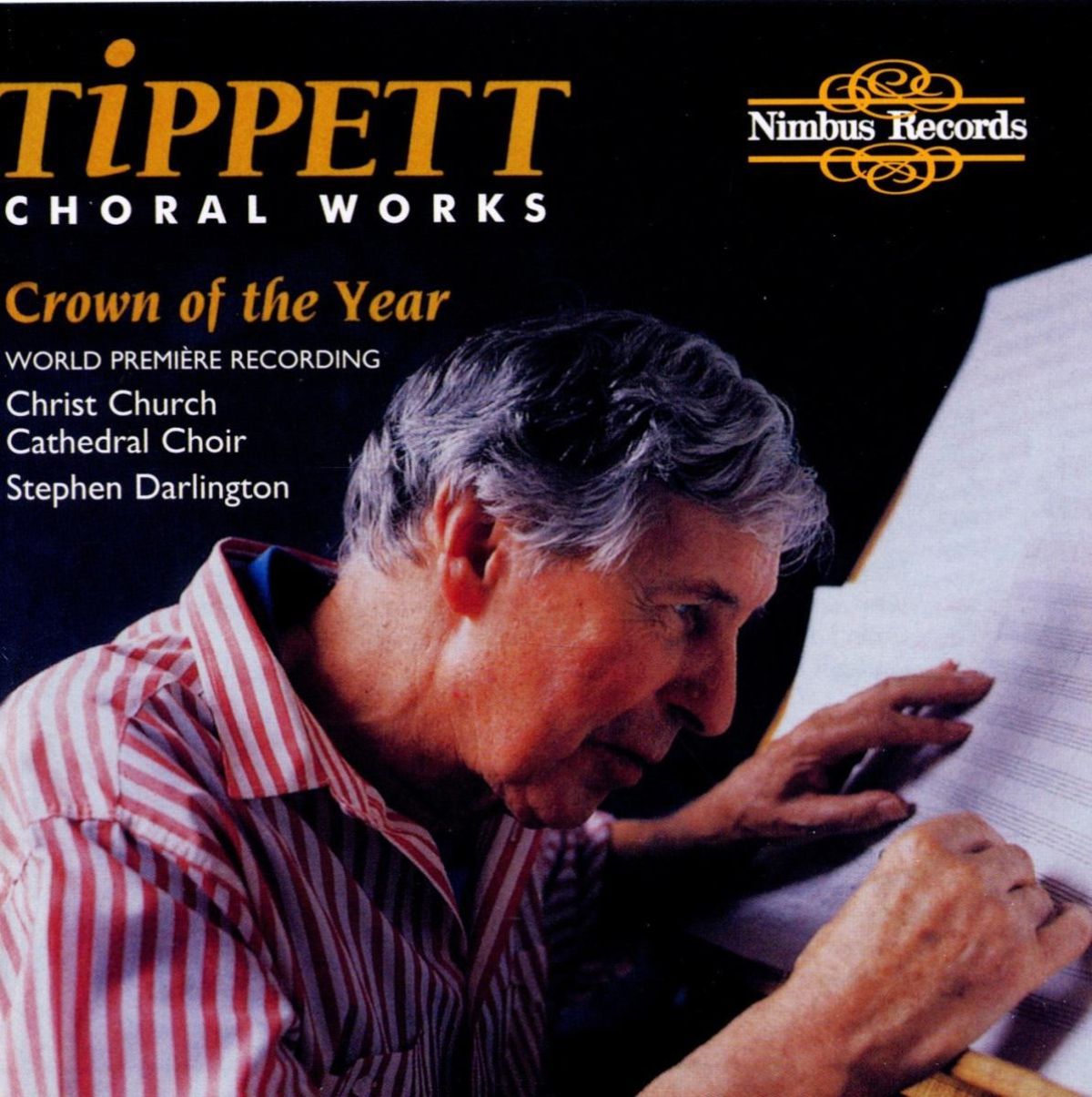 Afbeelding van The Choir Of Christ Church Cathedral Oxford, Stephen Darlington - Tippett: Choral Works