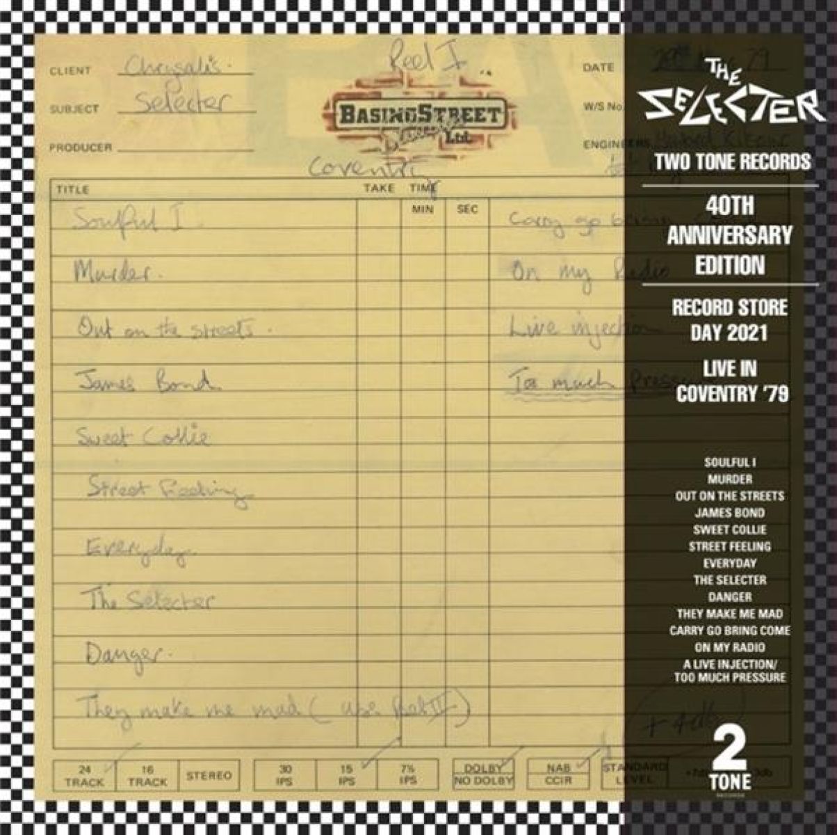 Afbeelding van Selecter - Live In Coventry '79