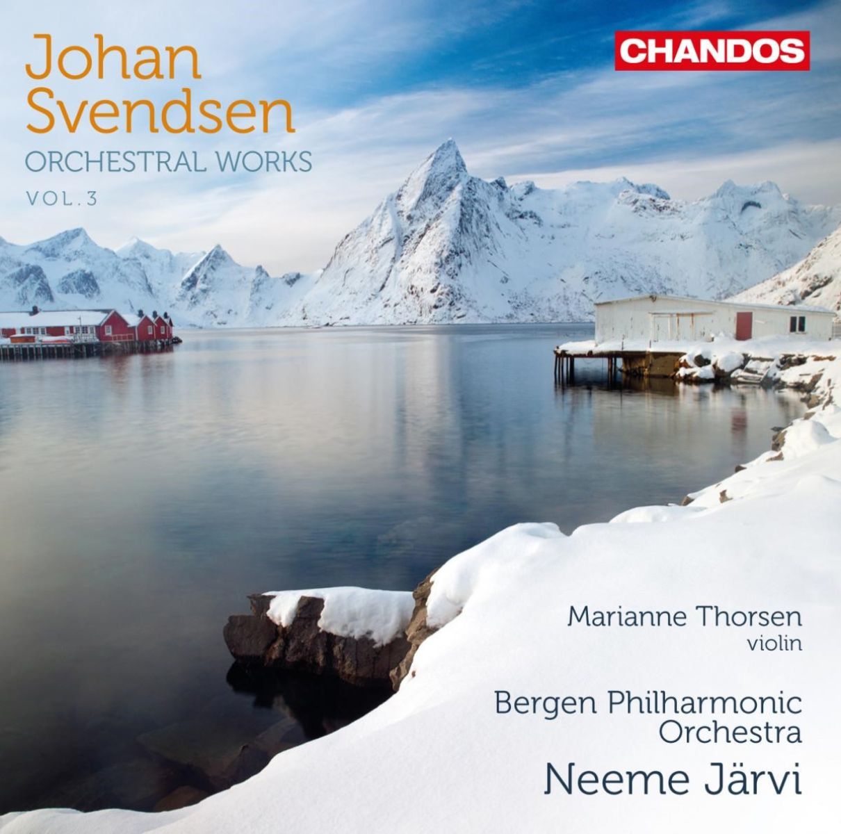 Afbeelding van Marianne Thorsen, Bergen Philharmonic Orchestra, Neeme Järvi - Svendsen: Orchestral Works, Volume 3