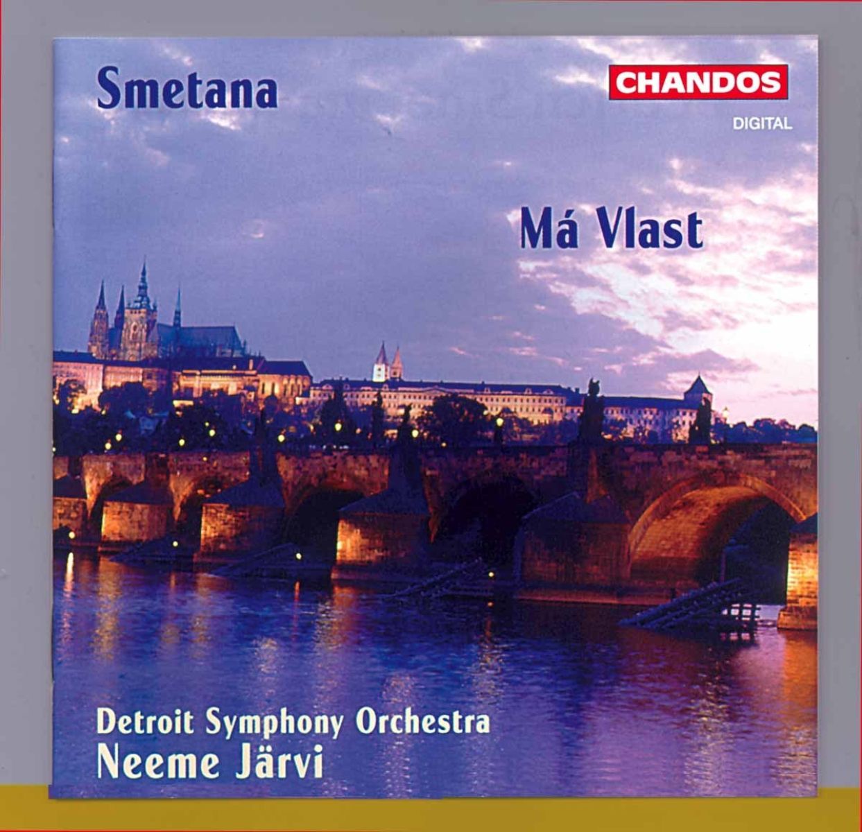 Afbeelding van Detroit Symphony Orchestra - Smetana: Má Vlast