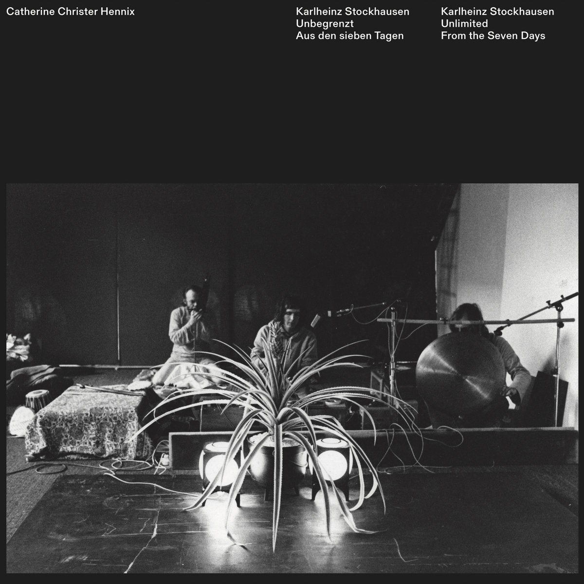 Afbeelding van Catherine Christer Hennix, Karlheinz Stockhausen - Unbegrenzt (Aus Den Sieben Tagen) = Unlimited (From The Seven Days)