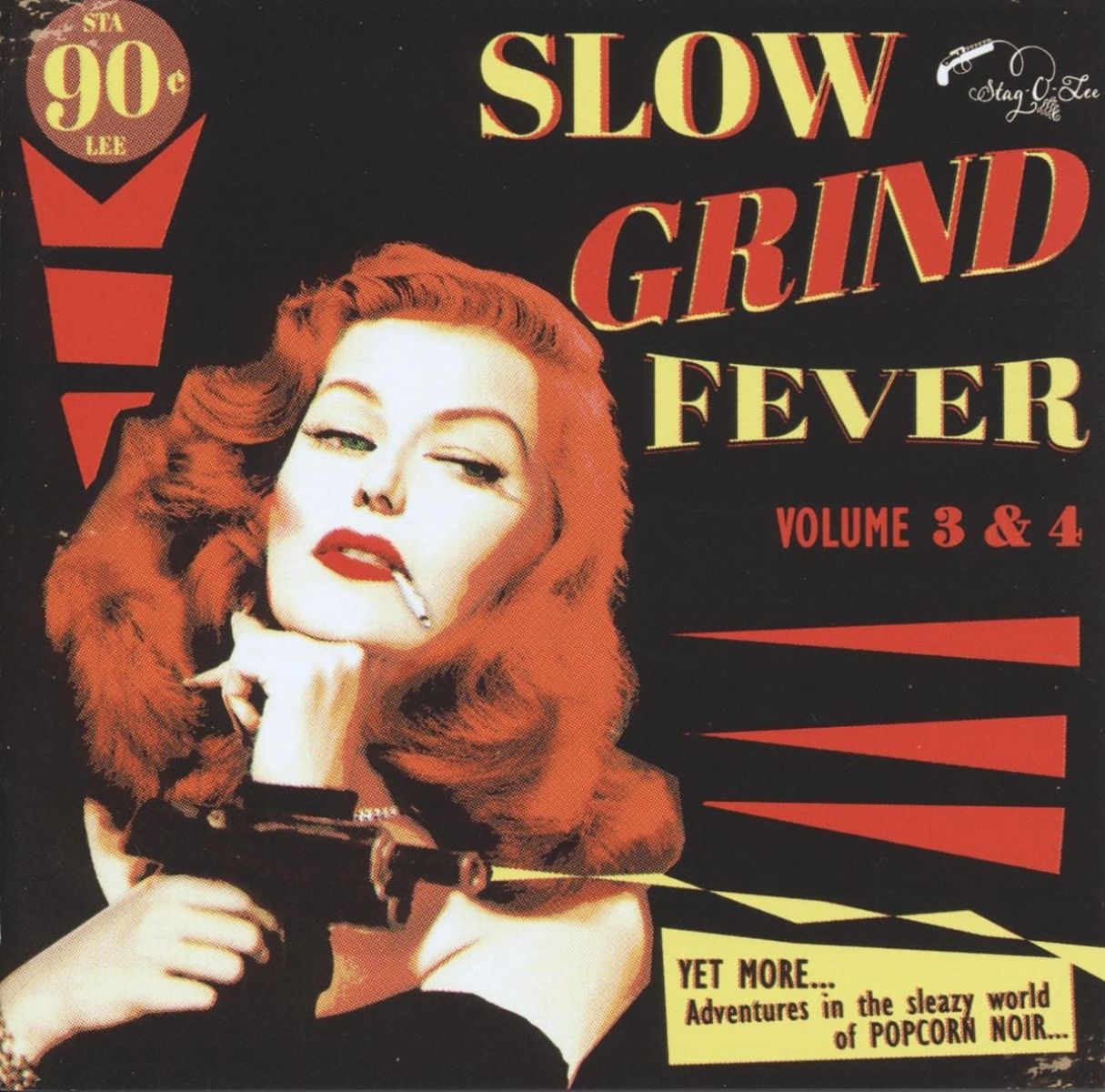 Afbeelding van Various Artists - Slow Grind Fever Volume 3 & 4 (Yet More... Adventures In The Sleazy World Of Popcorn Noir...)