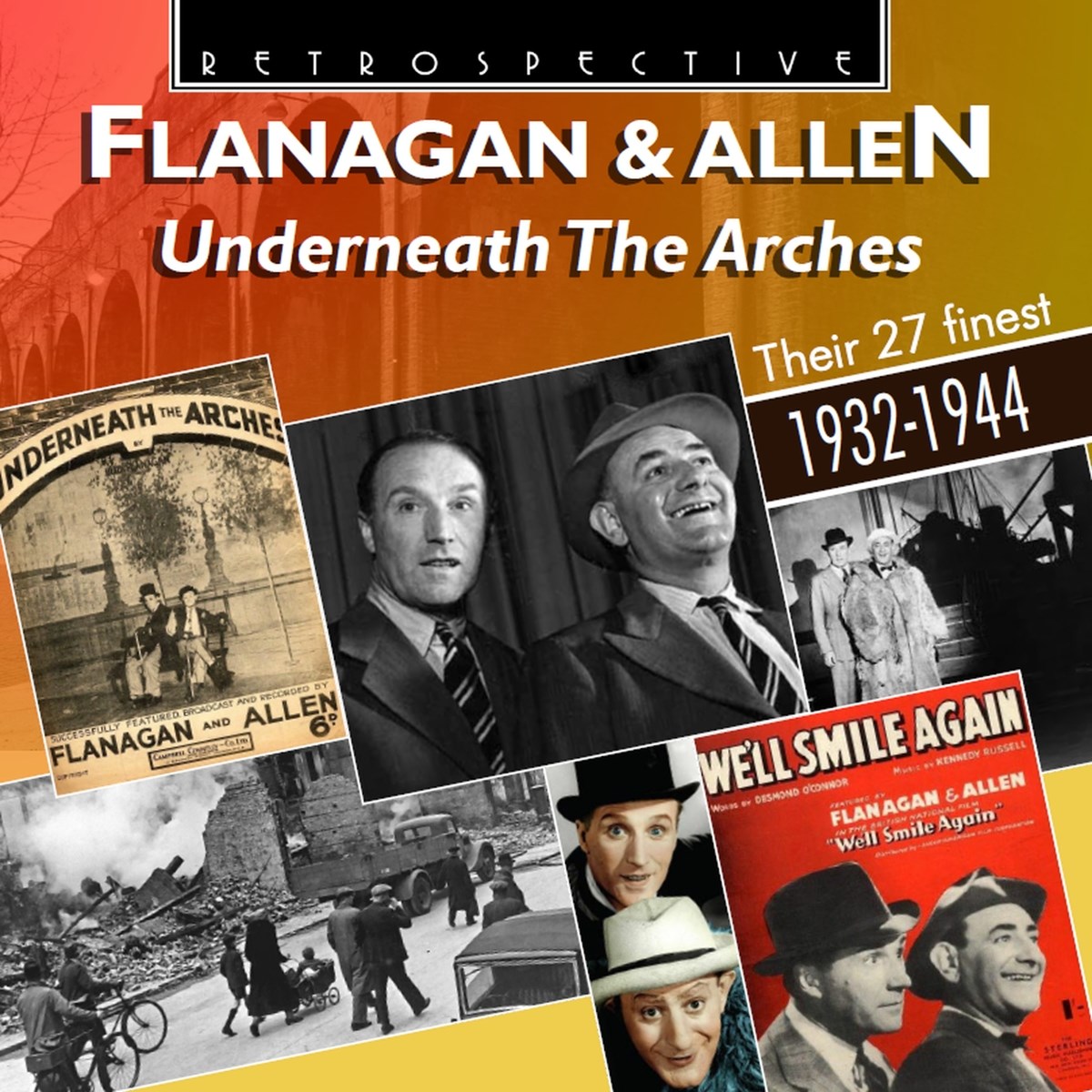 Afbeelding van Bud Flanagan & Chesney Allen - Flanagan & Allen: Underneath The Arches