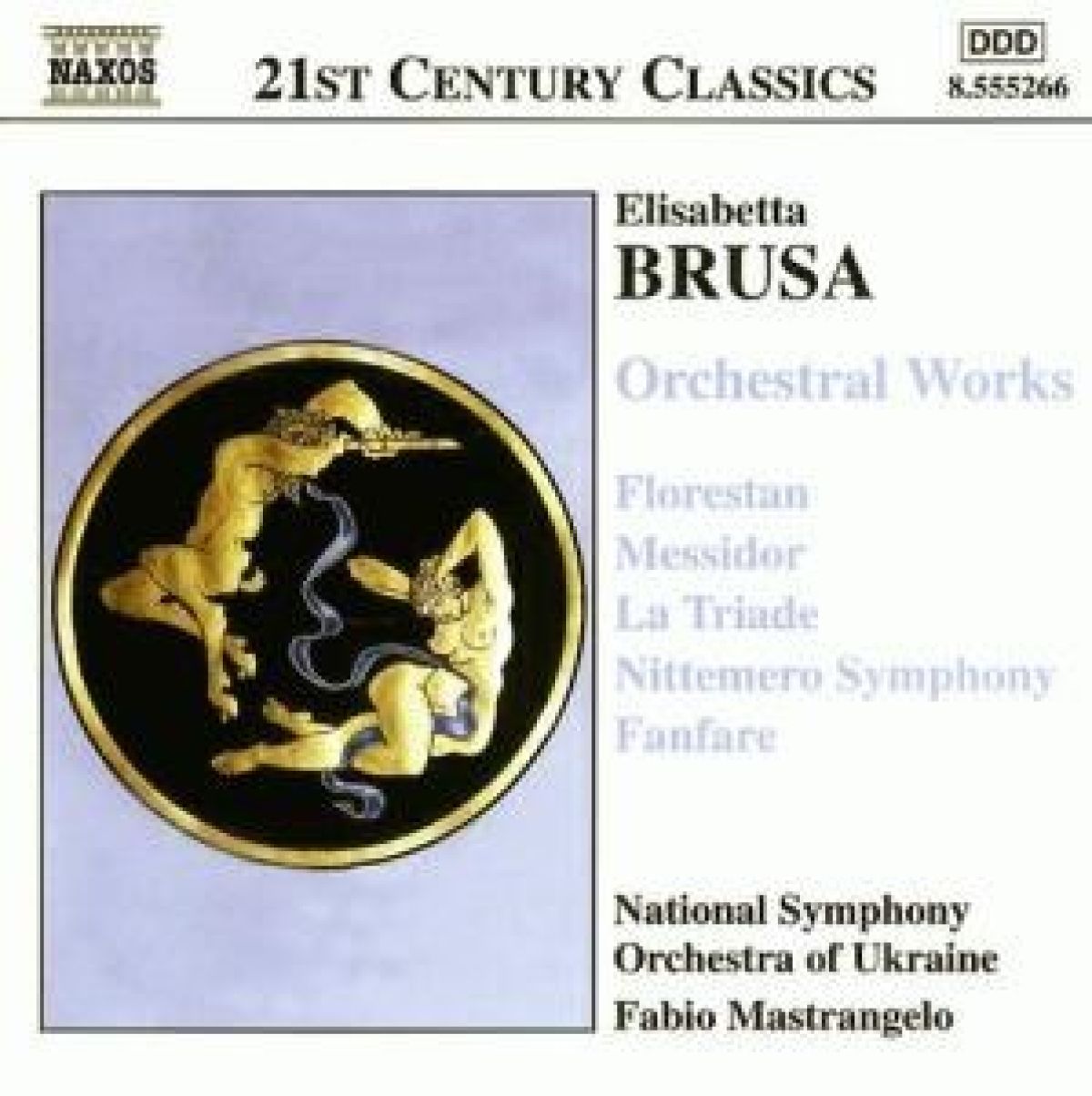 Afbeelding van National Symphony Orchestra Of Ukraine - Brusa: Orchestral Works