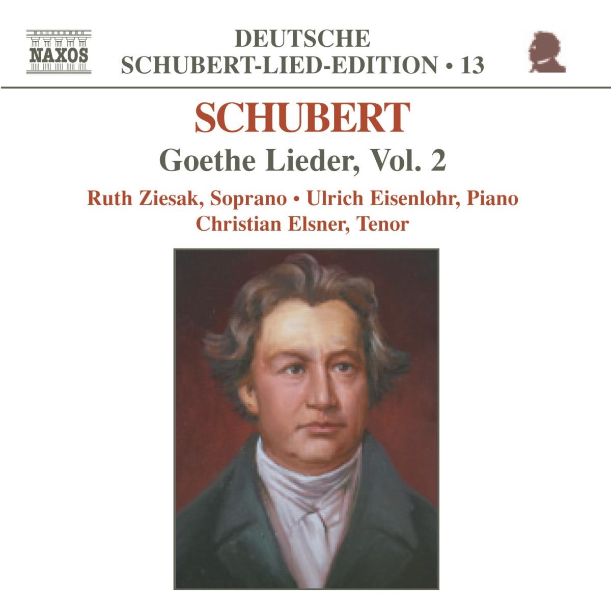 Afbeelding van Ruth Ziesak, Ulrich Eisenlohr, Christian Elsner - Schubert: Goethe-Lieder, Vol. 2