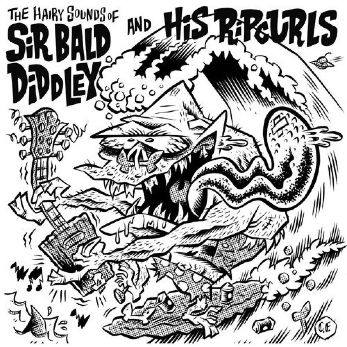Afbeelding van Sir Bald Diddley & His Ripcurls - The Hairy Sounds Of...
