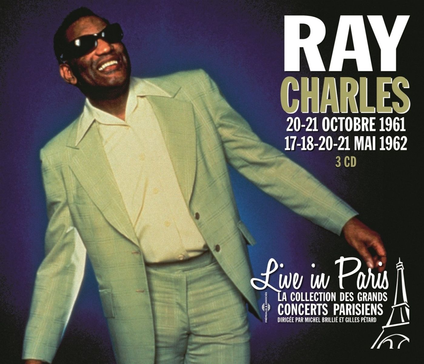 Afbeelding van Ray Charles - Live In Paris, 20-21 Octobre 1961 / 17-18-20-21 Mai 1962