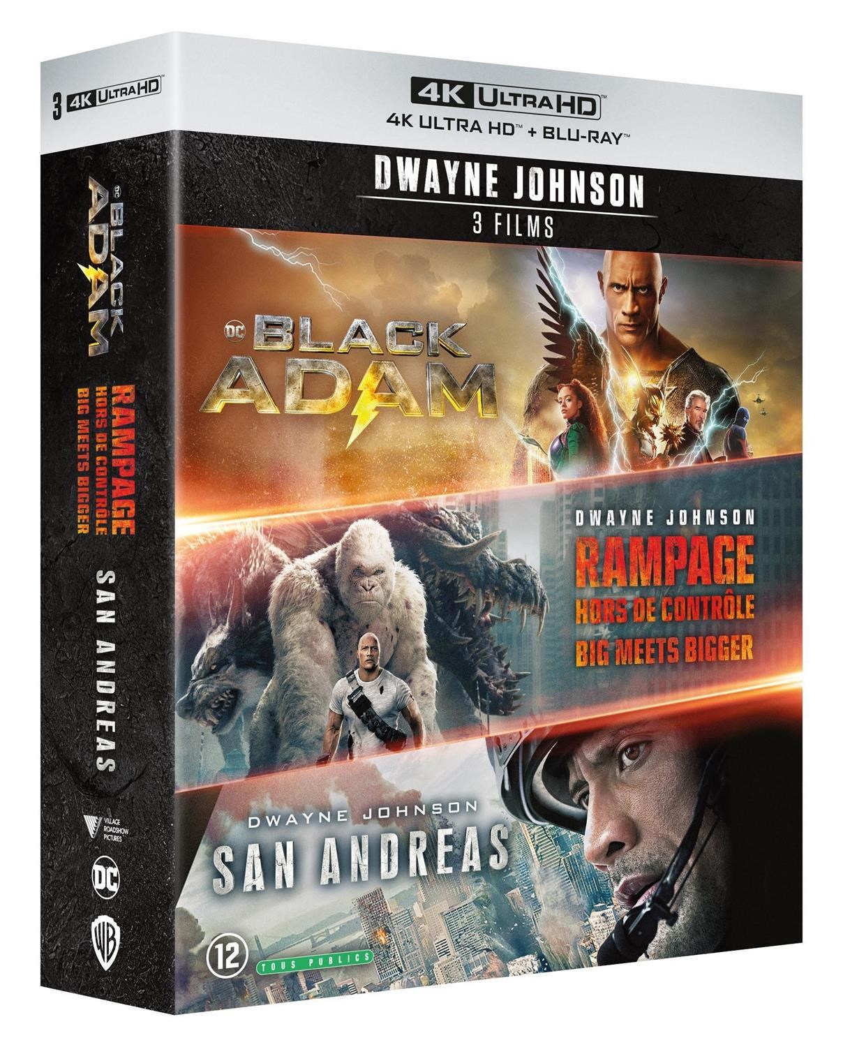 Black Adam + Rampage - Big Meets Bigger + San Andreas