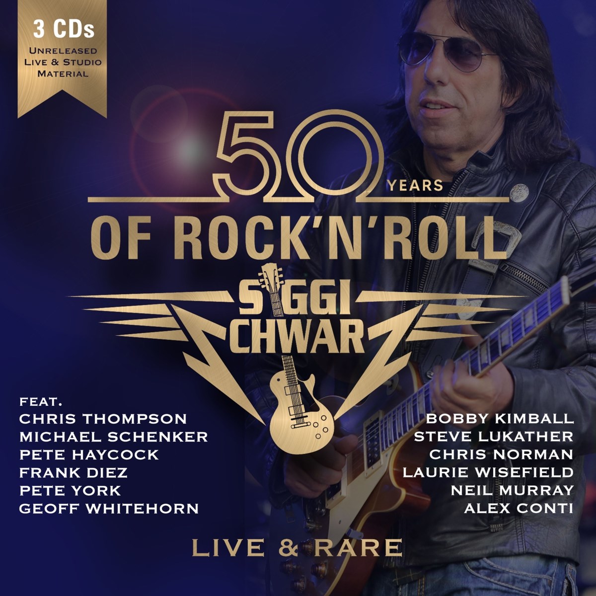 Afbeelding van Siggi Schwarz - 50 Years Of Rock'n'roll: Live & Rare