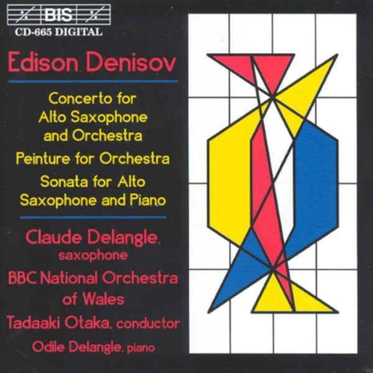 Afbeelding van Odile Delangle & BBC National Orchestra Of Wales - Concerto For Alto Saxophone And Orc