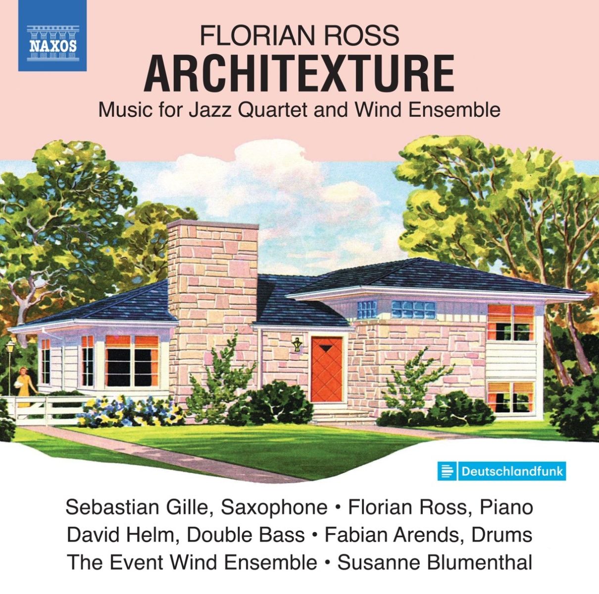 Afbeelding van Various Artists - Architexture: Music For Jazz Quartet And Wind Ense