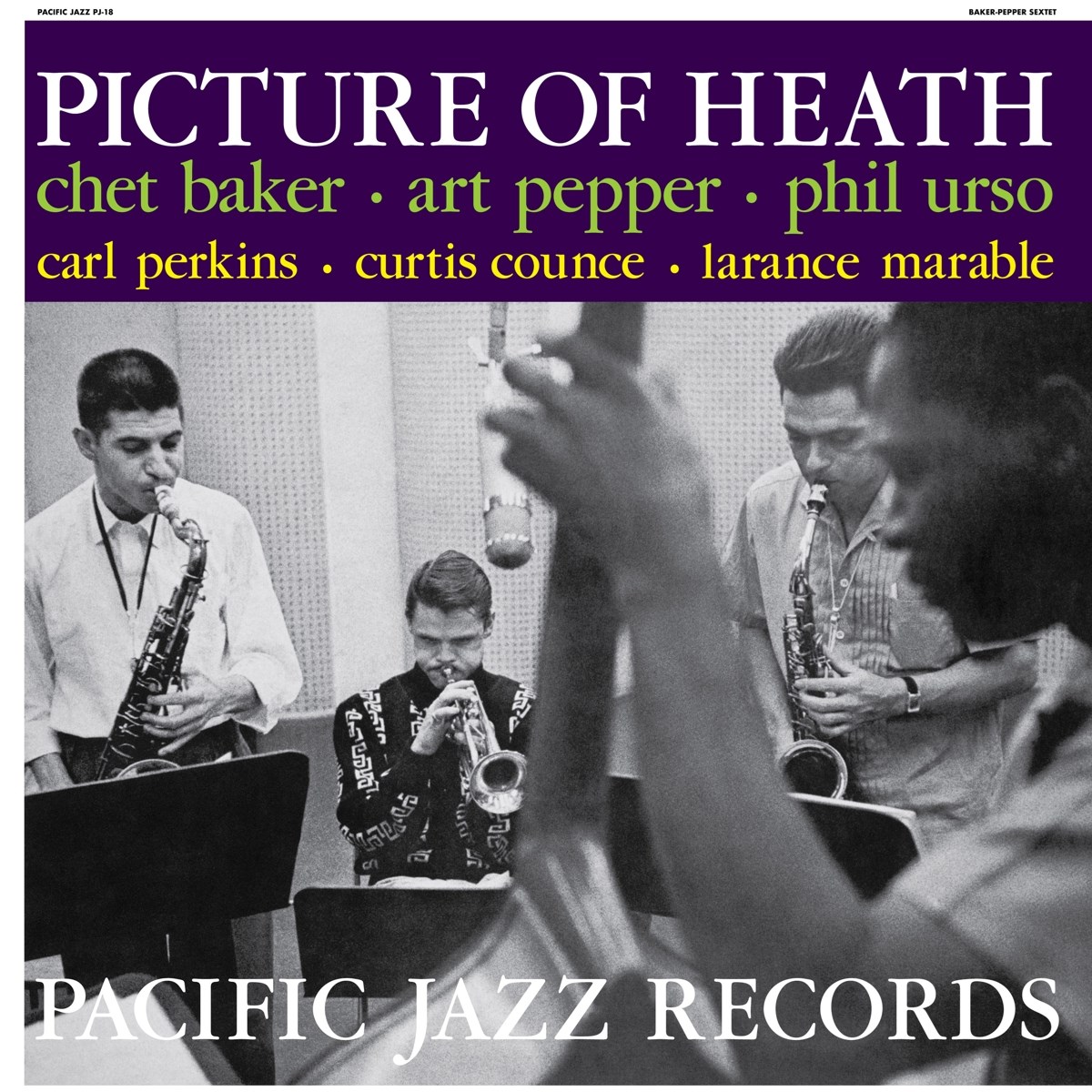 Afbeelding van Chet Baker, Art Pepper, Phil Urso - Picture Of Heath