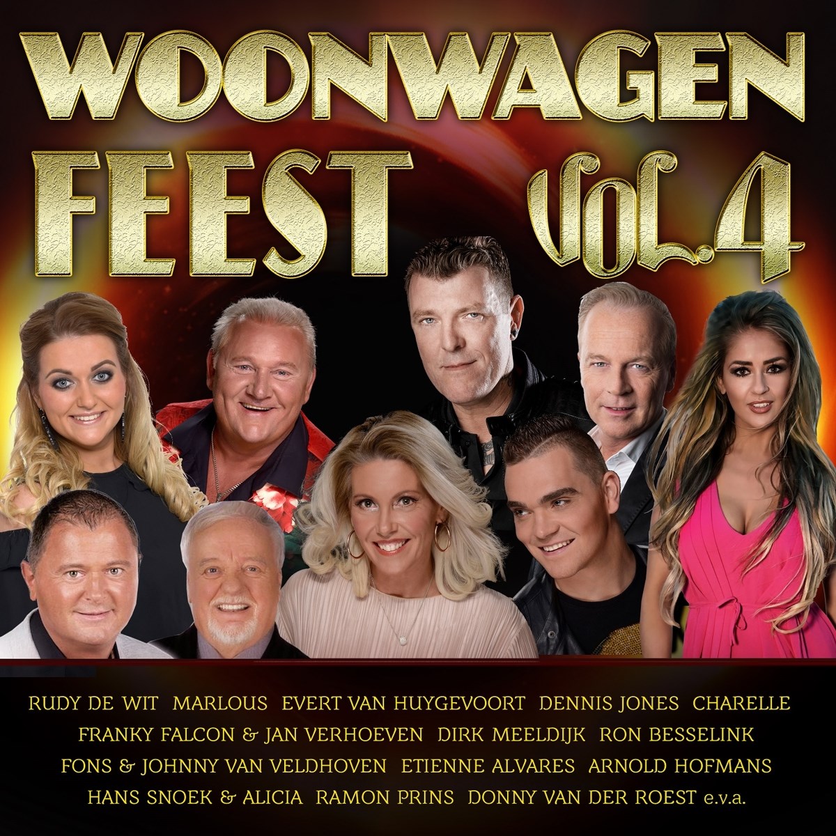 Afbeelding van Various Artists - Woonwagen Feest Vol 4