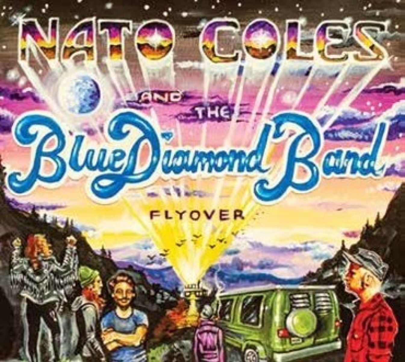 Afbeelding van Nato Coles And The Blue Diamond Band - Flyover