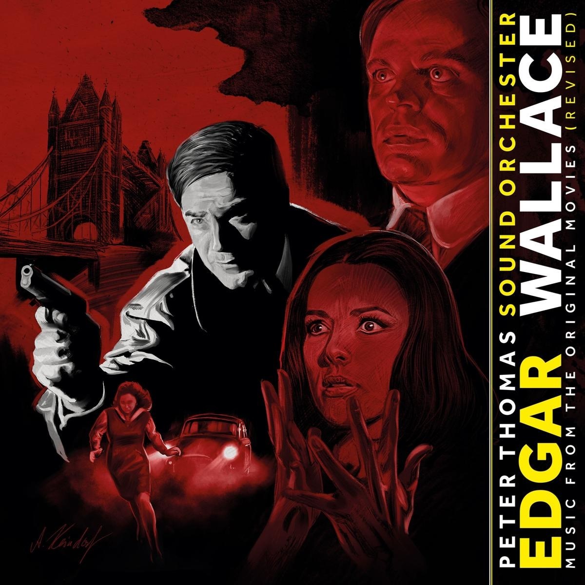 Afbeelding van Peter Thomas Sound Orchester - Edgar Wallace (O.S.T. Revised)