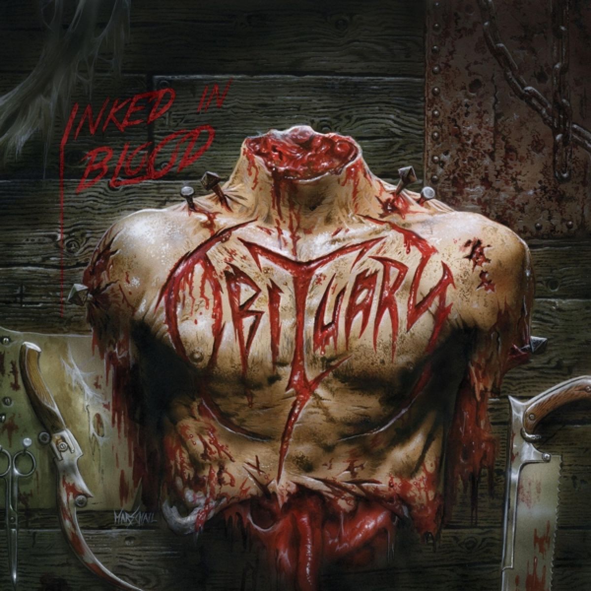 Afbeelding van Obituary - Inked In Blood