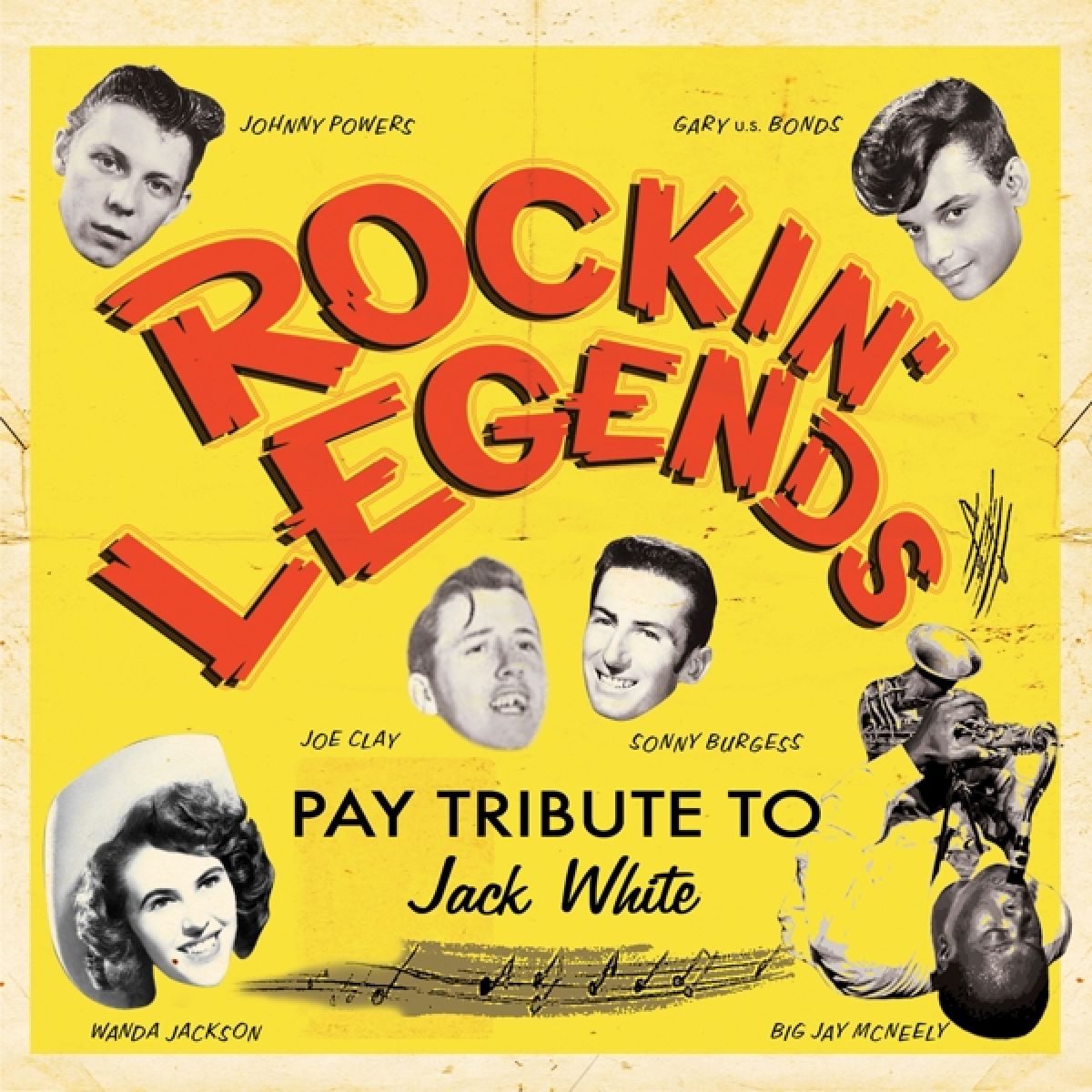 Afbeelding van Various Artists - Rockin' Legends Pay Tribute To Jack White