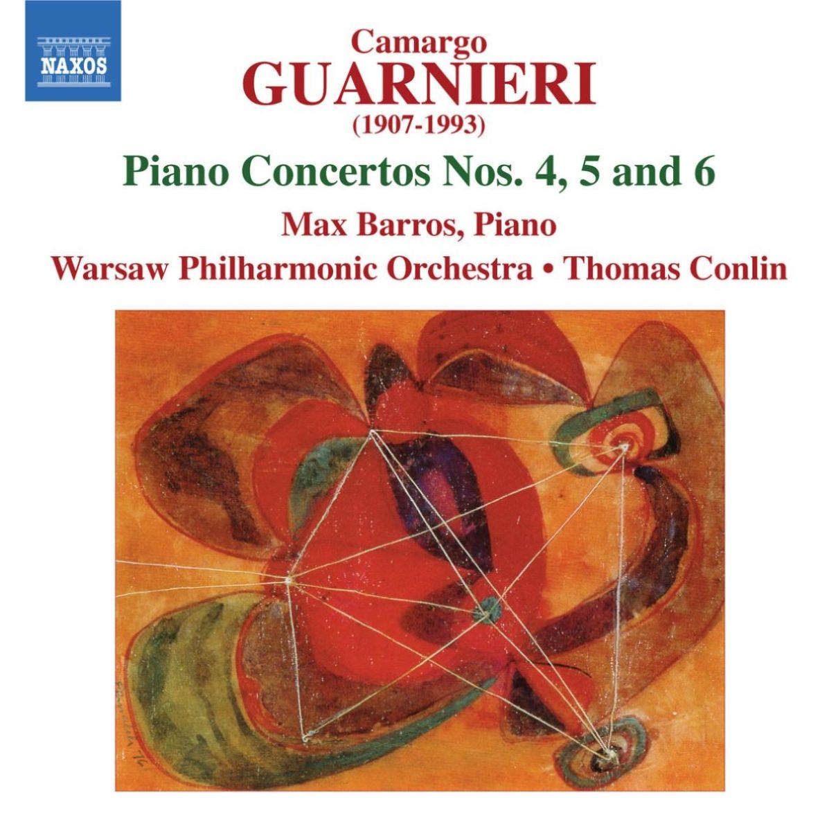 Afbeelding van Max Barros, Warsaw Philharmonic Orchestra, Thomas Conlin - Guarnieri: Piano Concertos Nos. 4, 5 & 6