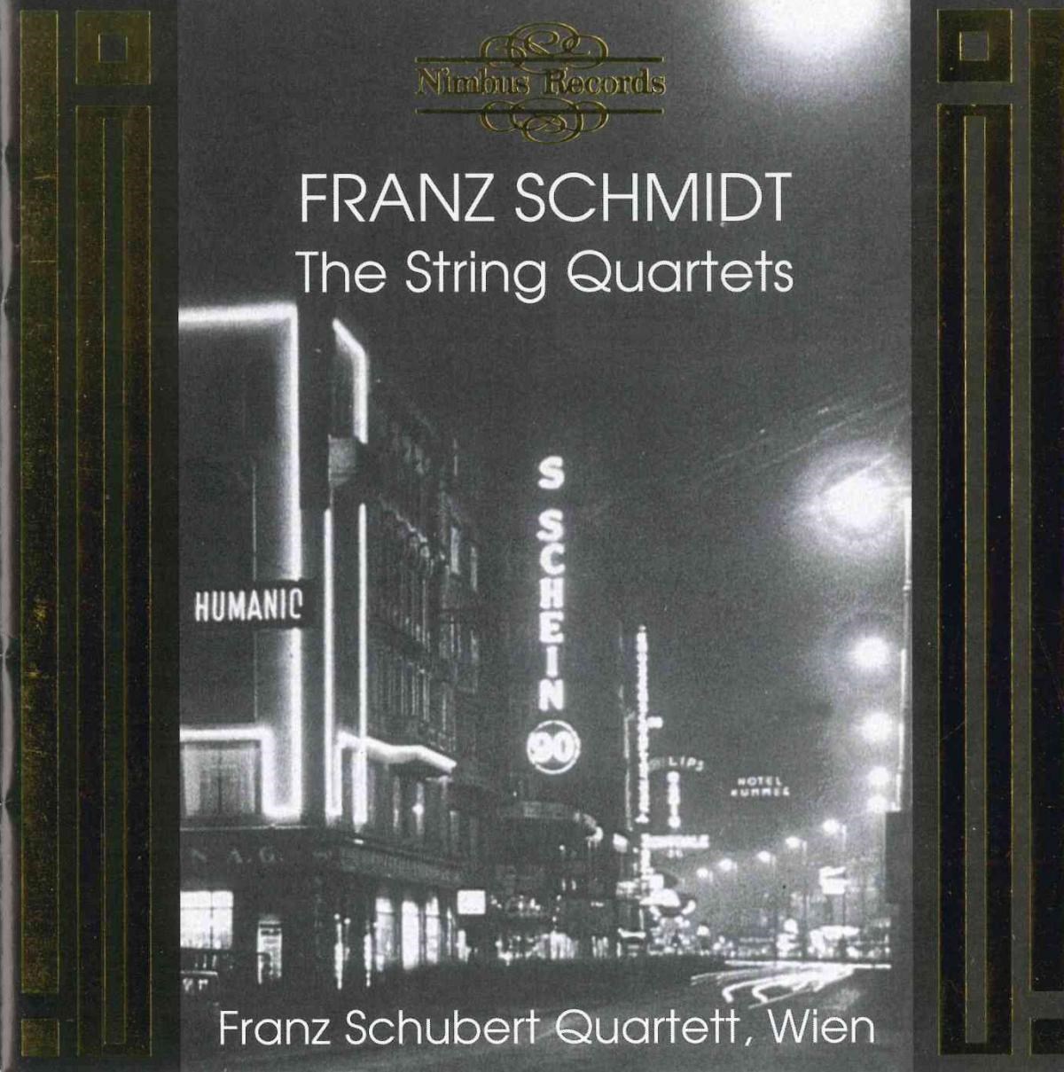 Afbeelding van Franz Schubert Quartet Of Vienna - Schmidt: The String Quartets