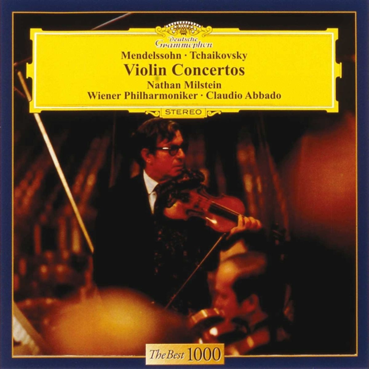 Afbeelding van Nathan Milstein, Wiener Philharmoniker, Claudio Abbado - Tchaikovsky | Mendelssohn: Violin Concertos